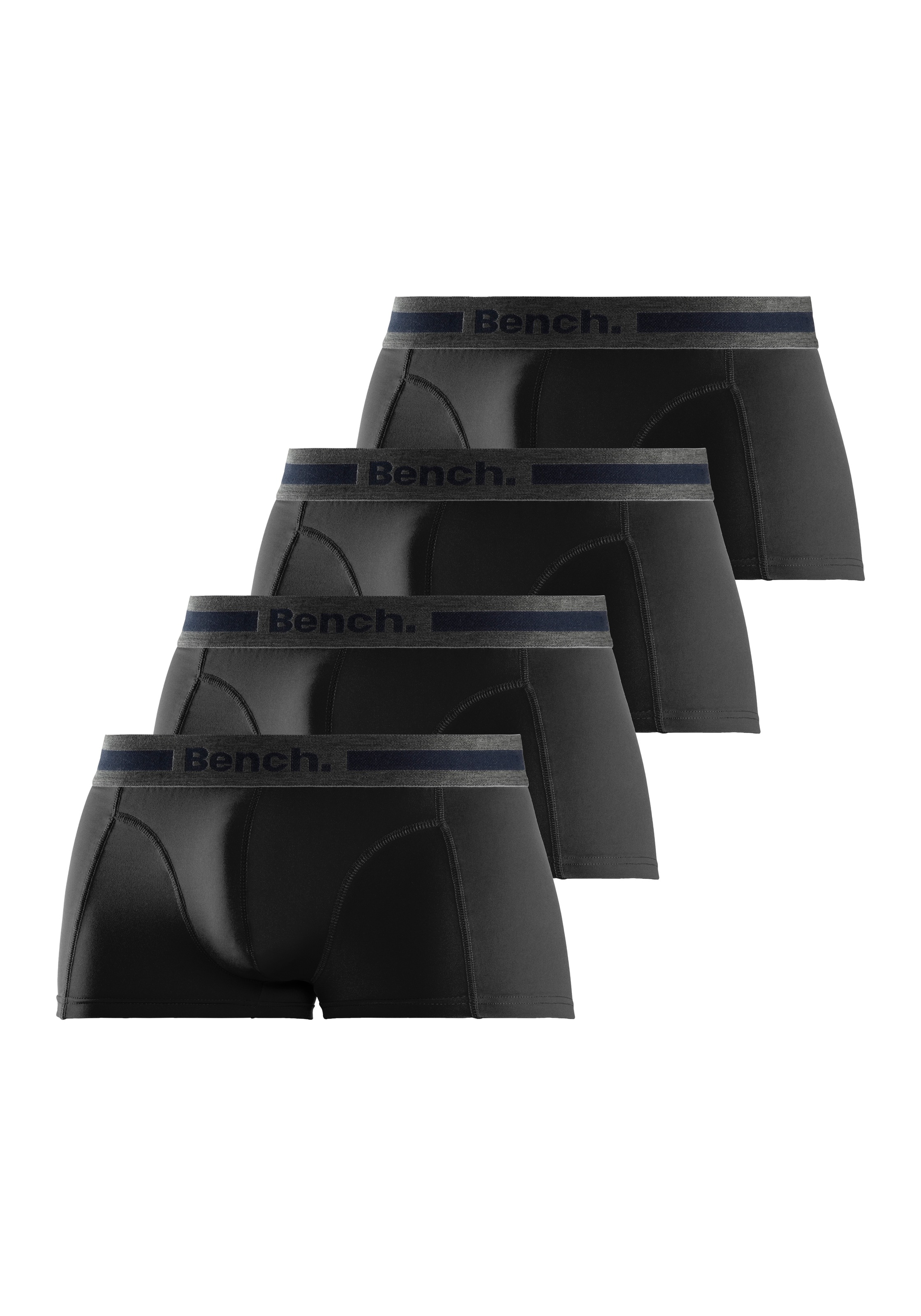 Bench. Funktionsboxer »Boxershorts für Herren«, (Packung, 4 St.), Unterhosen aus Microfaser