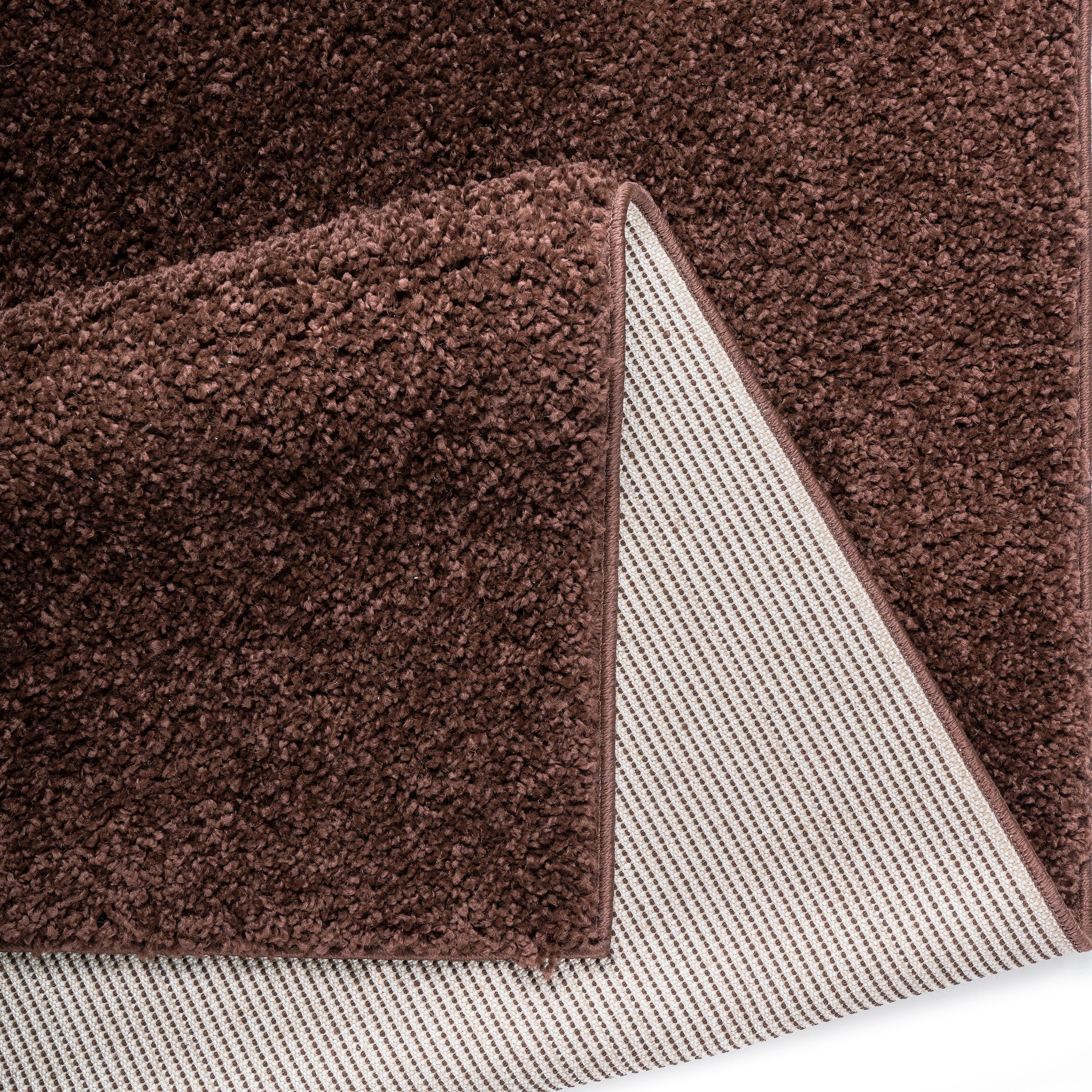 Bruno Banani Hochflor-Teppich »Shaggy Soft«, rechteckig, 30 mm Höhe, gewebt, Uni Farben, besonders weich und kuschelig