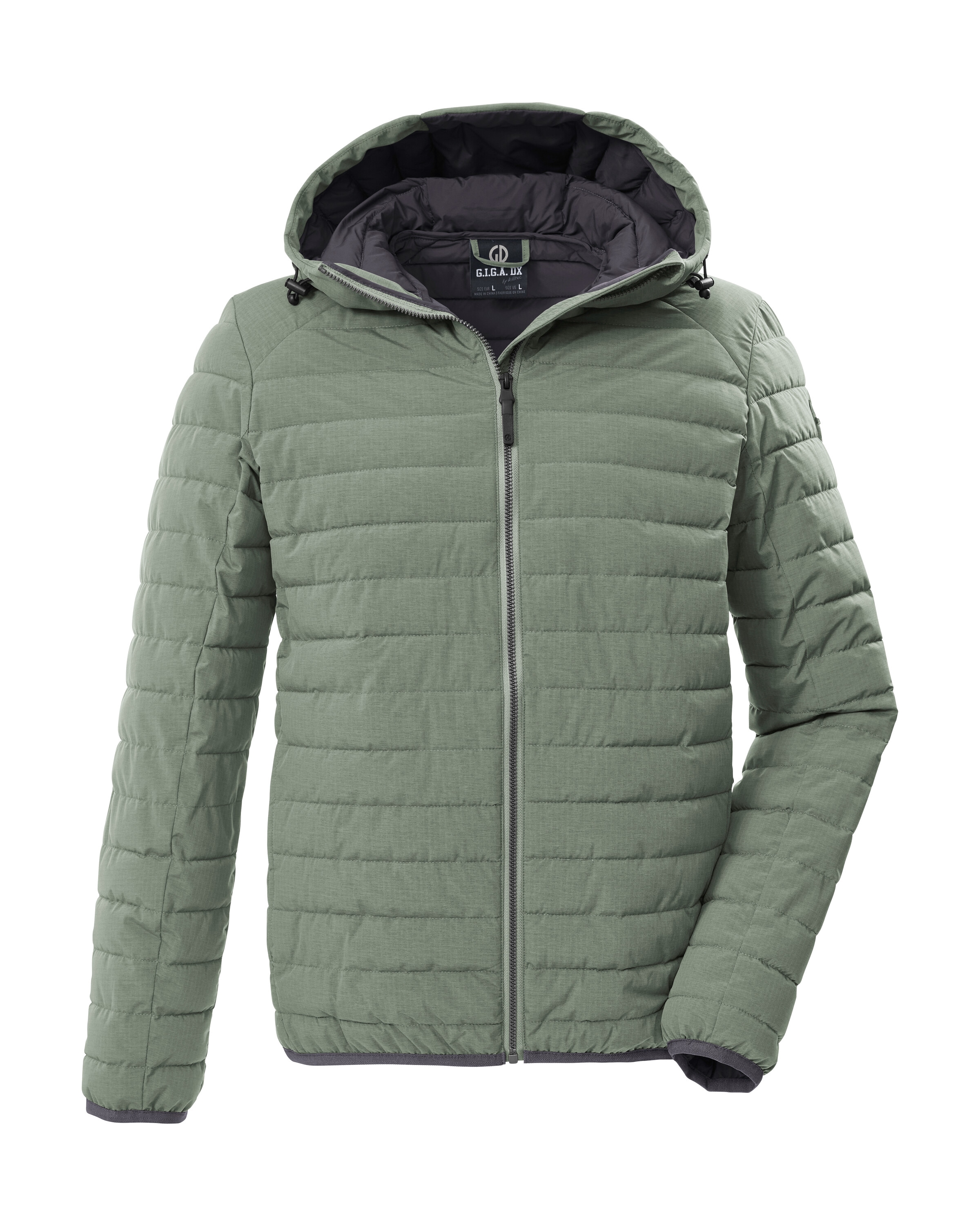 G.I.G.A. DX by killtec Steppjacke »GS 86 MN QLTD JCKT« Schmale, wasserabweisende Herren Steppjacke mit abnehmbarer Kapuze
