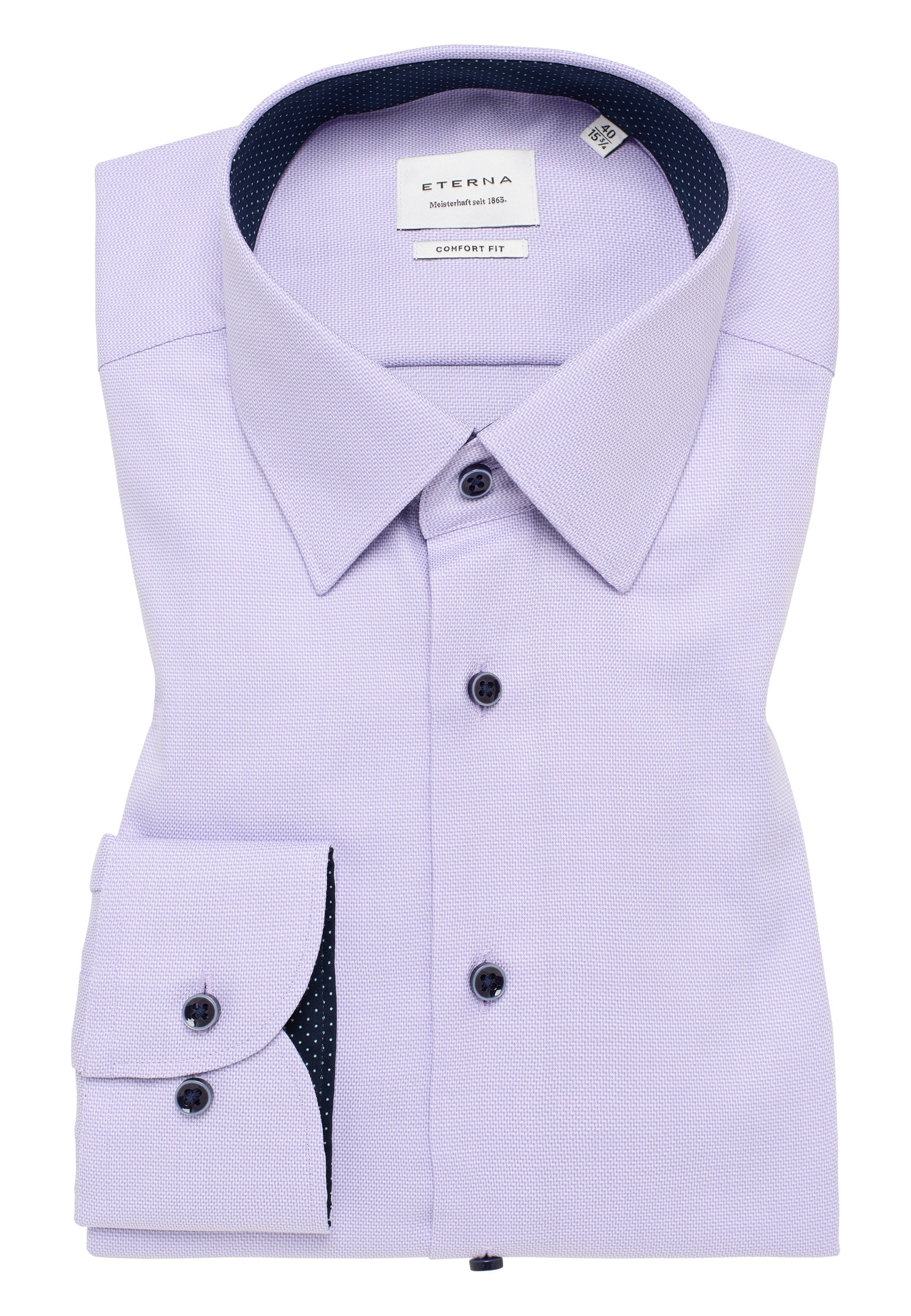 Eterna Langarmhemd »COMFORT FIT«, NON IRON (bügelfrei)