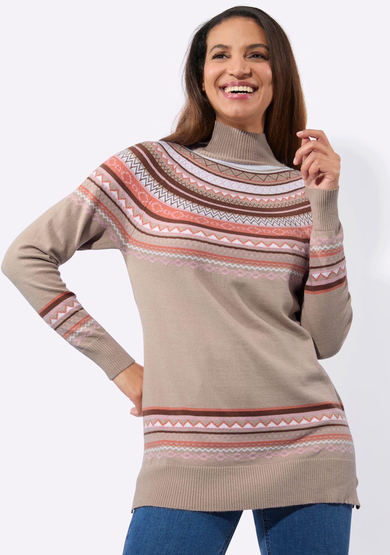 Inspirationen Jacquardpullover »Jacquard-Pullover«
