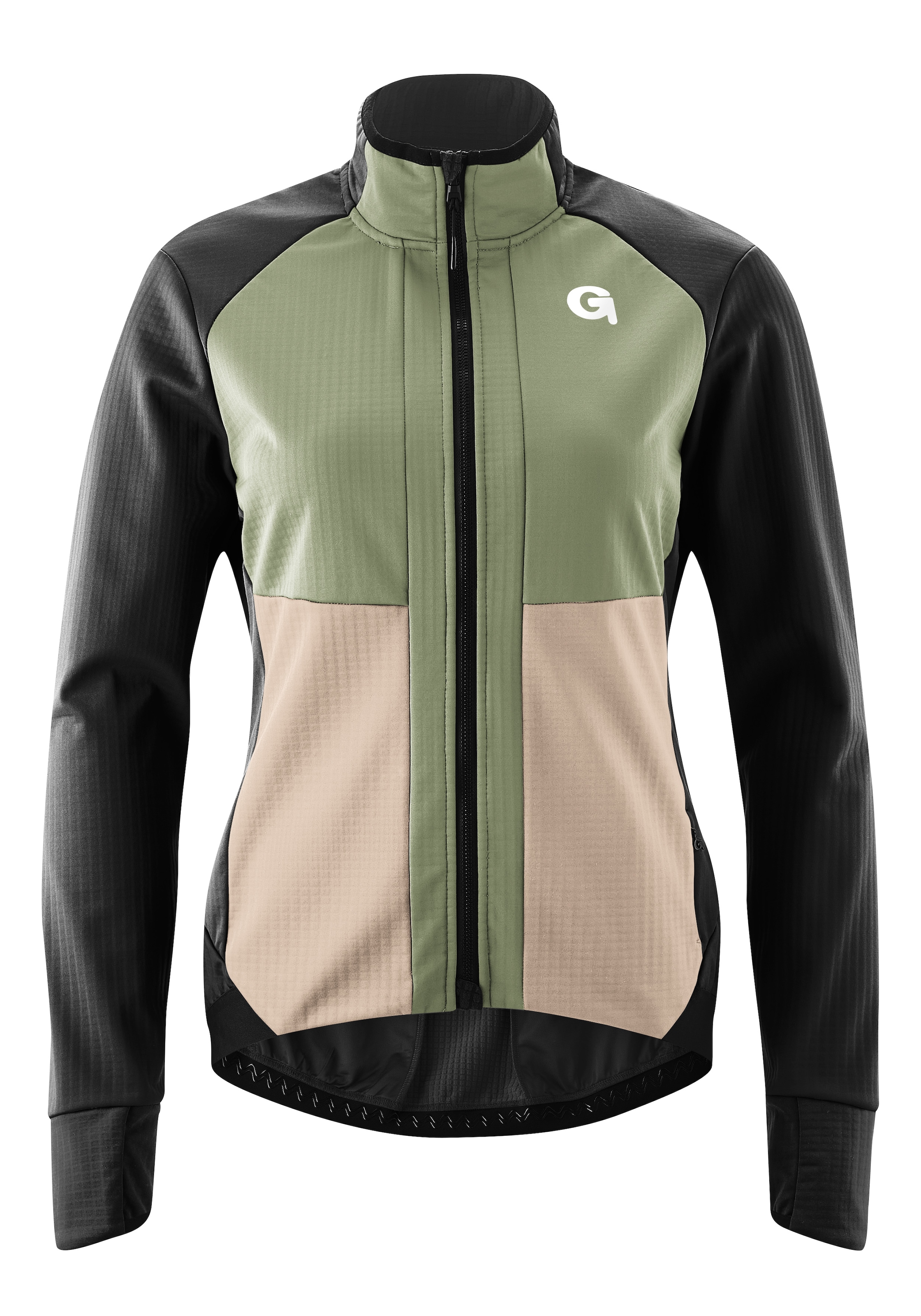 Gonso Fahrradjacke »Trail Jacket Softshell W«, Wasserabweisende, strapazierfähige und atmungsaktive Radjacke.