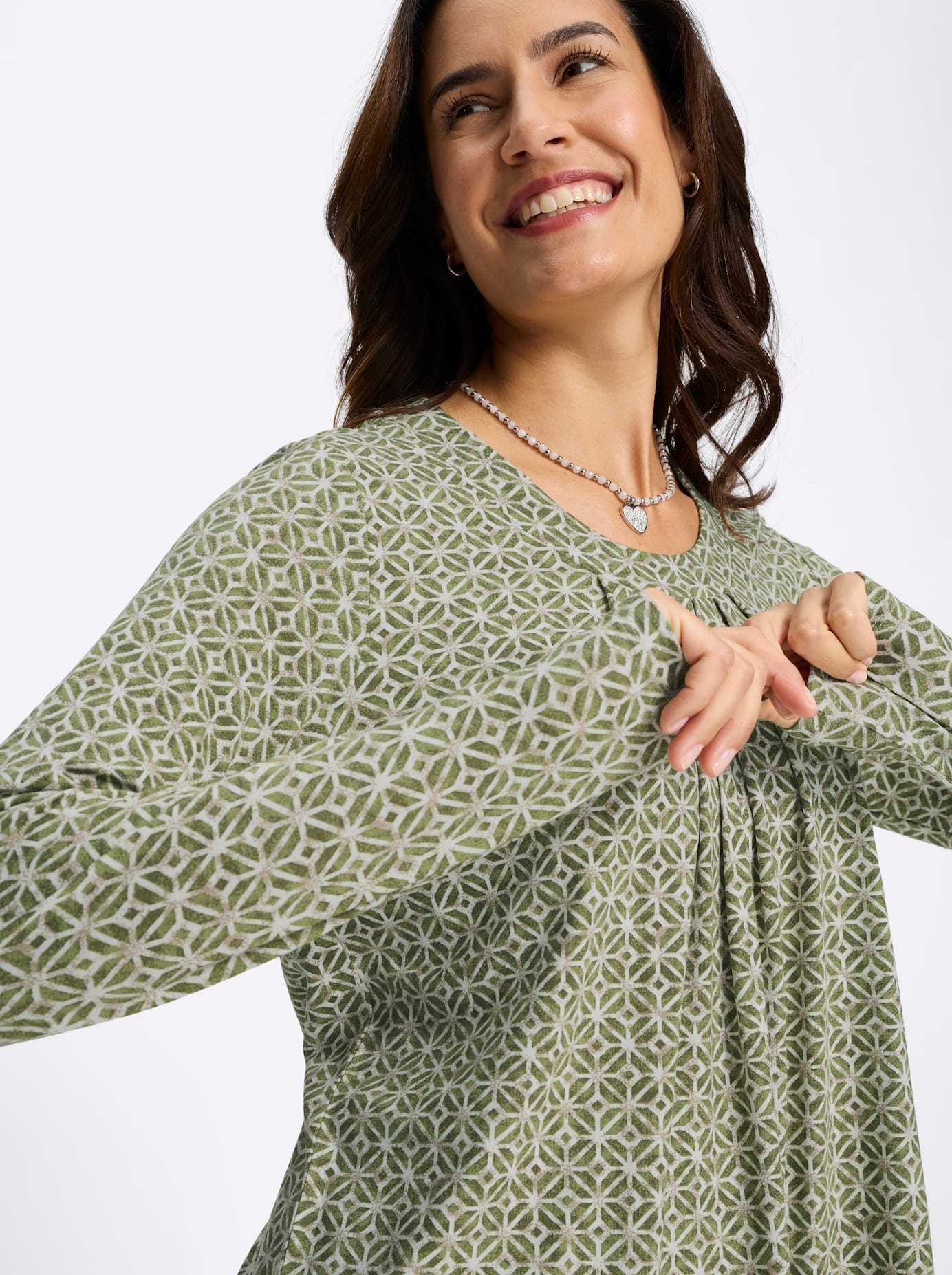 Inspirationen Rundhalsshirt »Druck-Shirt« 1