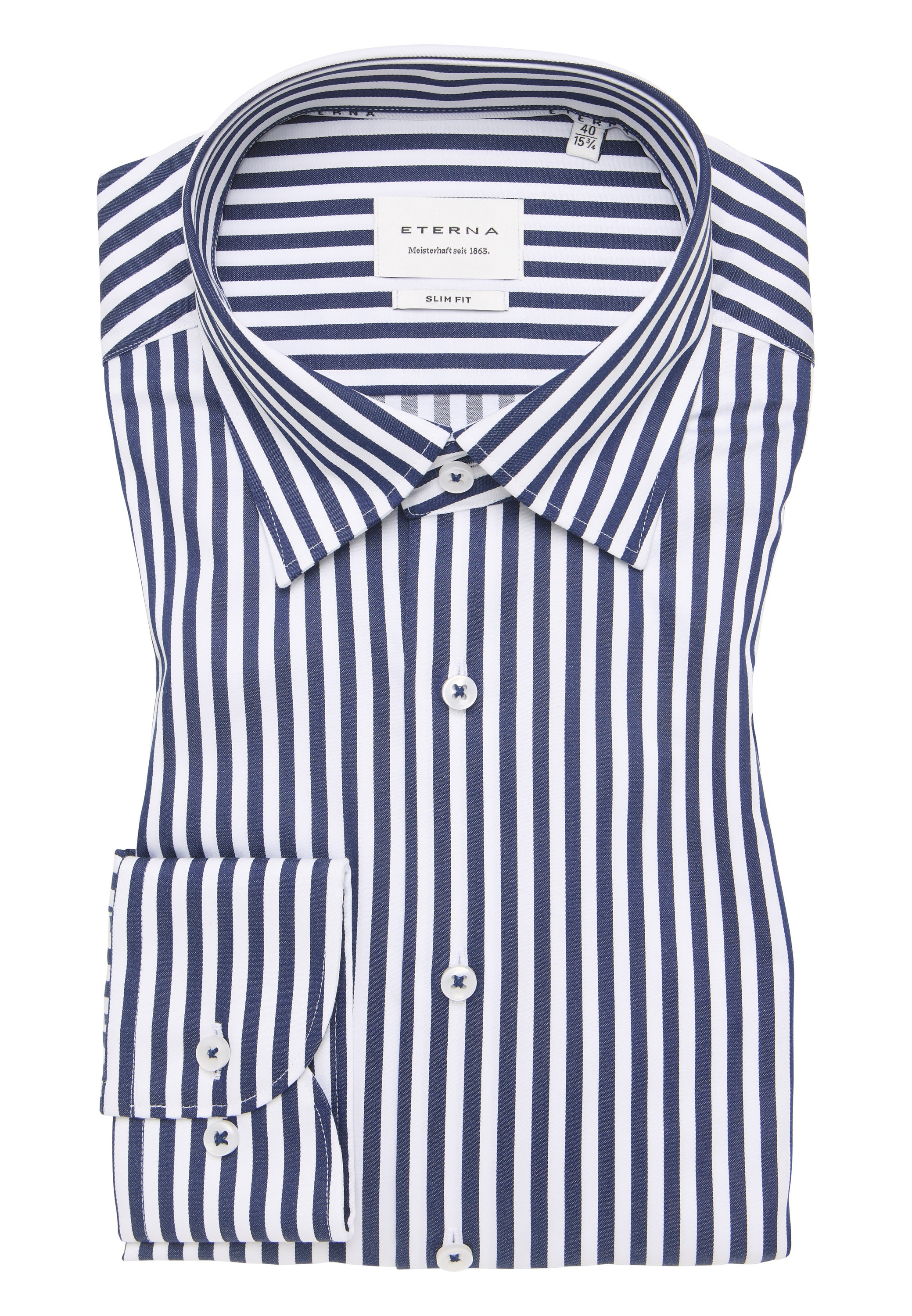 Eterna Langarmhemd »SLIM FIT«, NON IRON (bügelfrei)