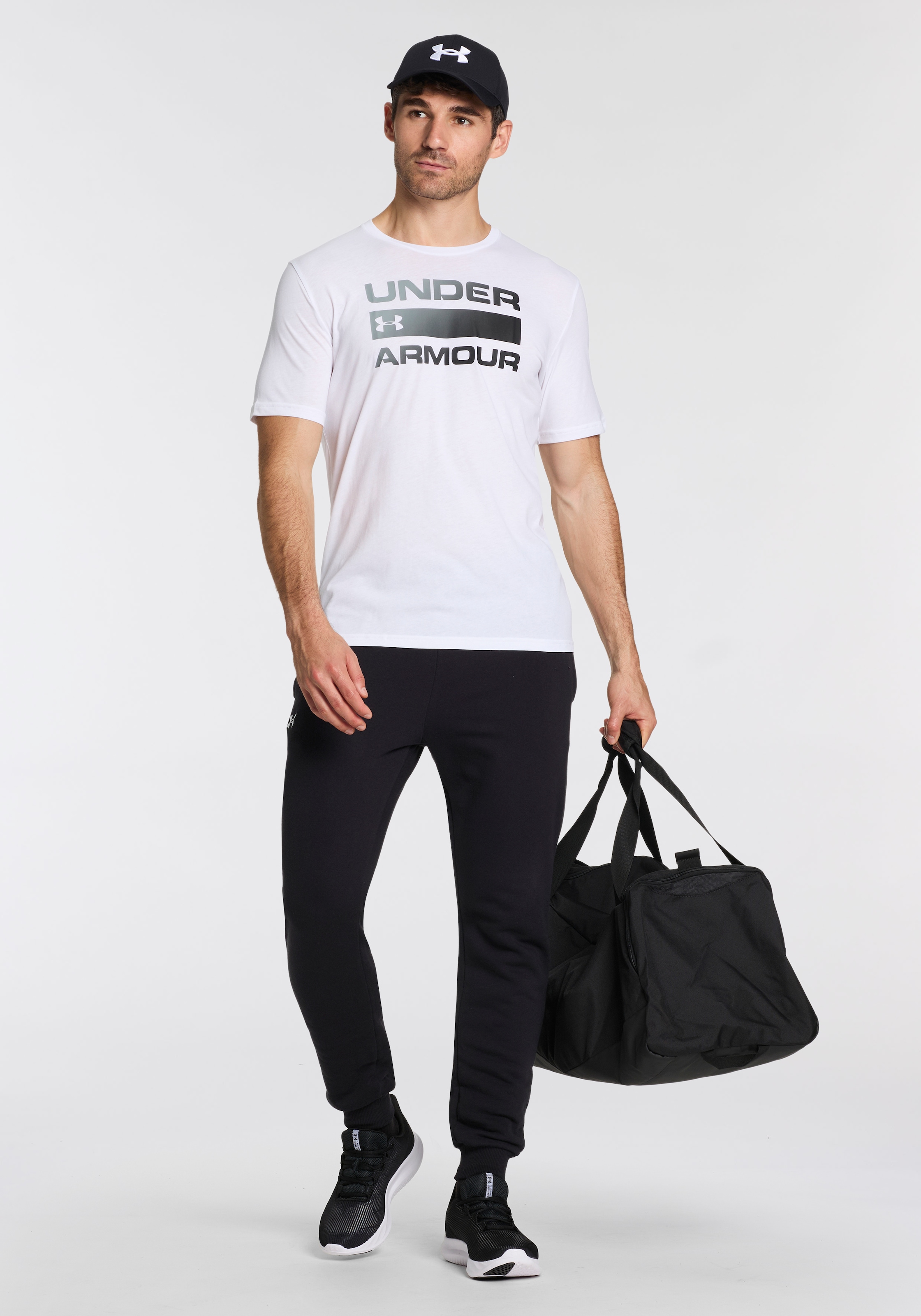 Under Armour® T-Shirt »UA TEAM ISSUE WORDMARK SS«, (1 tlg.)