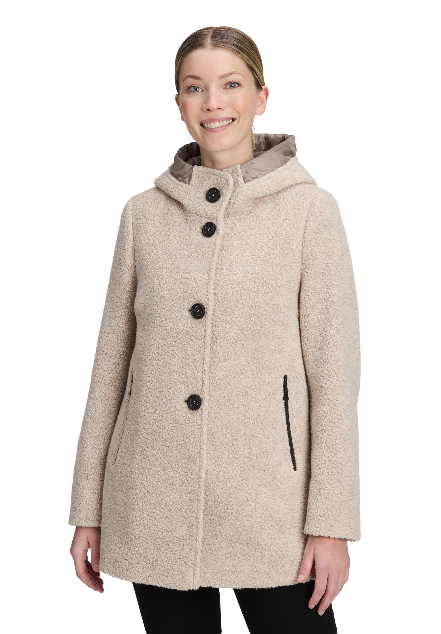 Gil Bret Wolljacke »Wolljacke mit Kapuze«