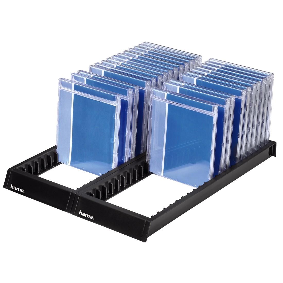 CD-Hülle »CD-Flipper 44, Schwarz CD Ständer, CD Rack für 44 CDs«