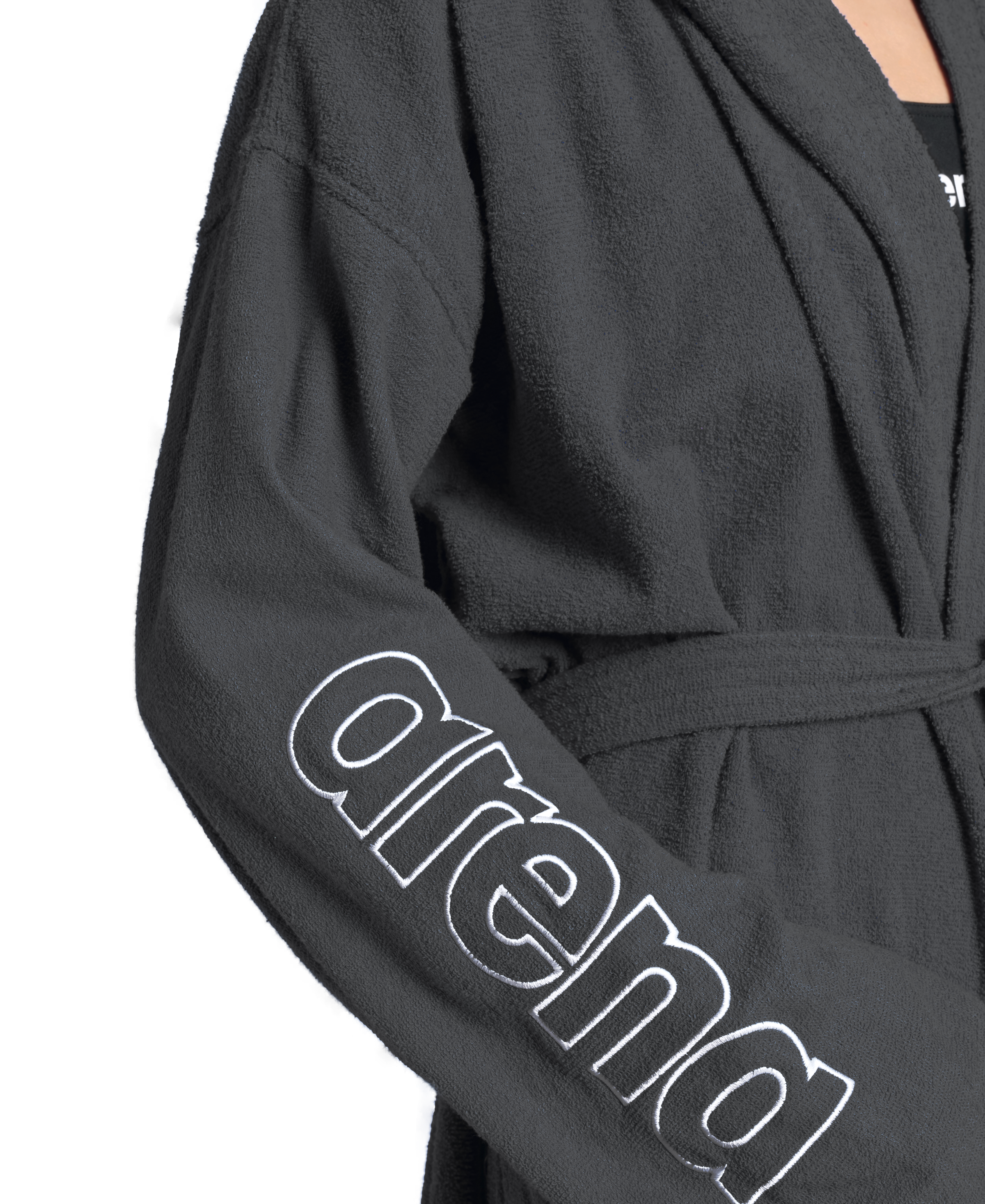 Arena Bademantel »arena Unisex Zeppelin Bademantel« 1 Stk. Schwimmbad, Sauna, Baumwolle, Unisex, weich, bequem, Kapuze, leicht