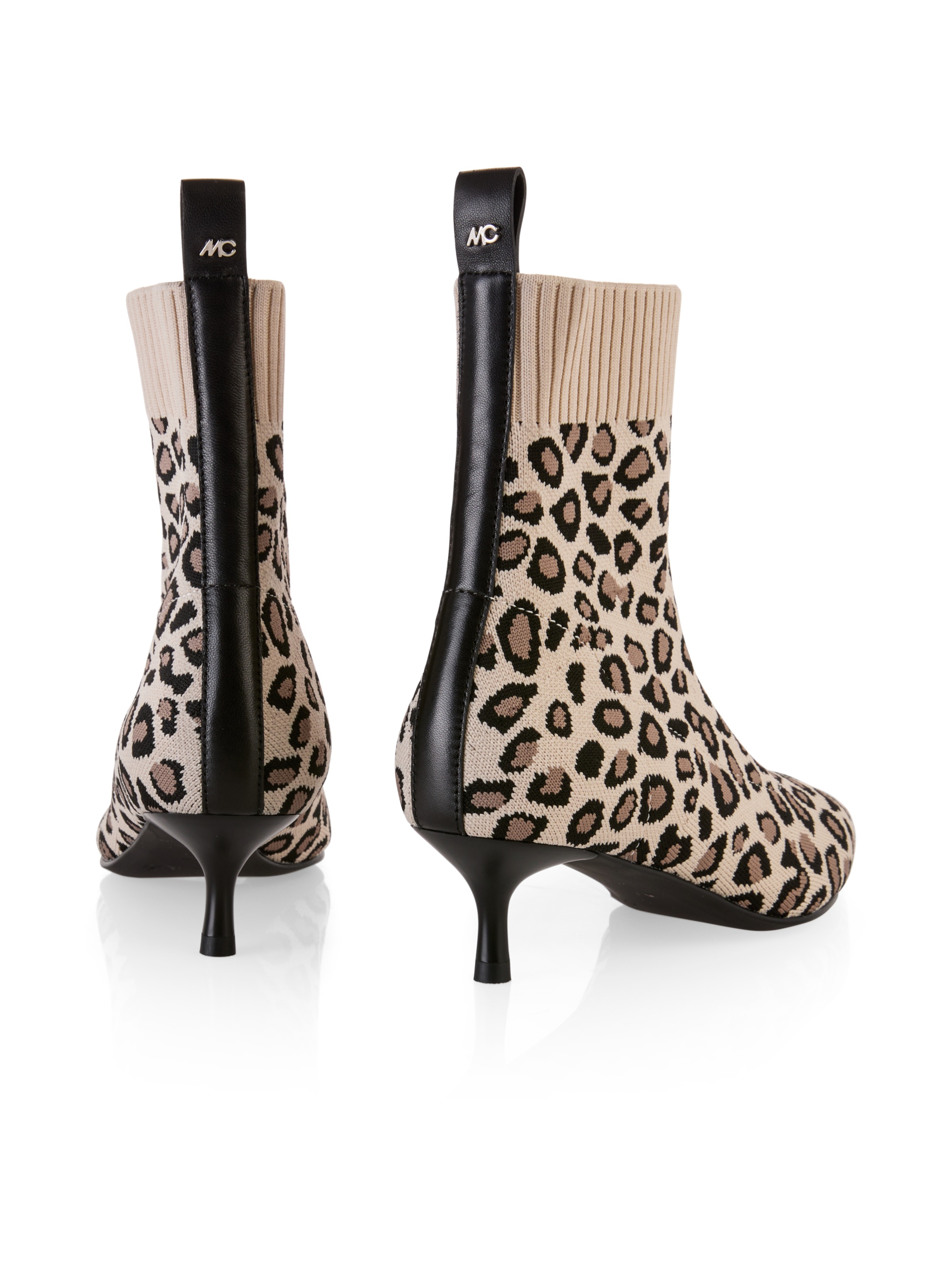 Marc Cain Stiefelette »Collections Feminine Rigour«, Stiletto, Kitten Heel mit Sockenschaft zum Schlupfen