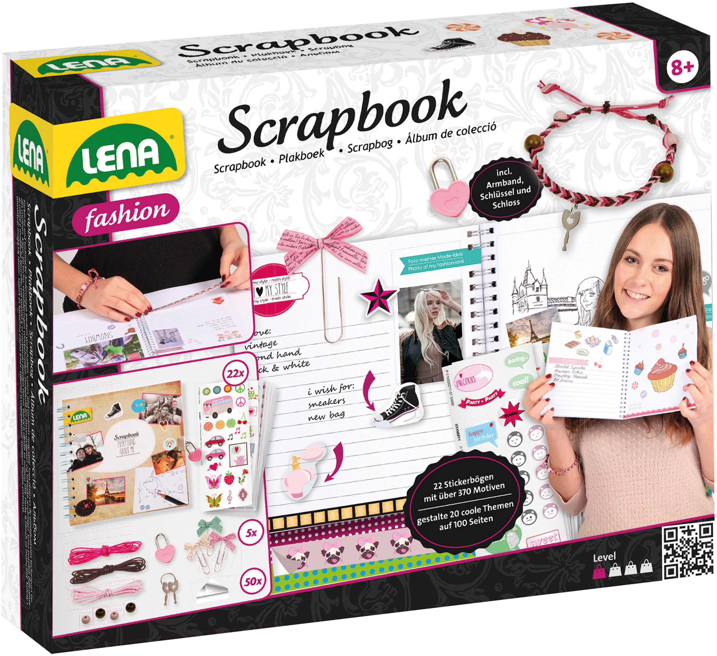 Lena® Kreativset »Scrapbook, groß«