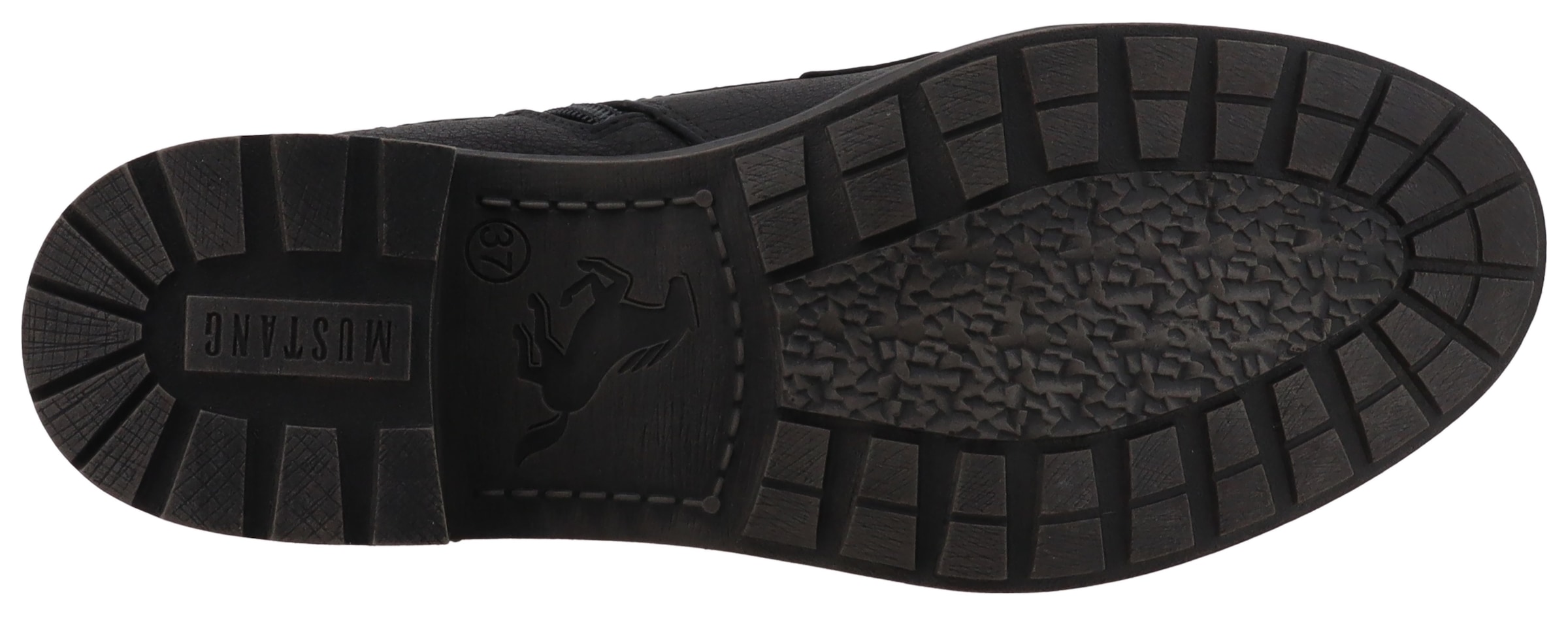 Mustang Shoes Winterstiefelette »Fabienne«  Schnürstiefelette mit Blockabsatz