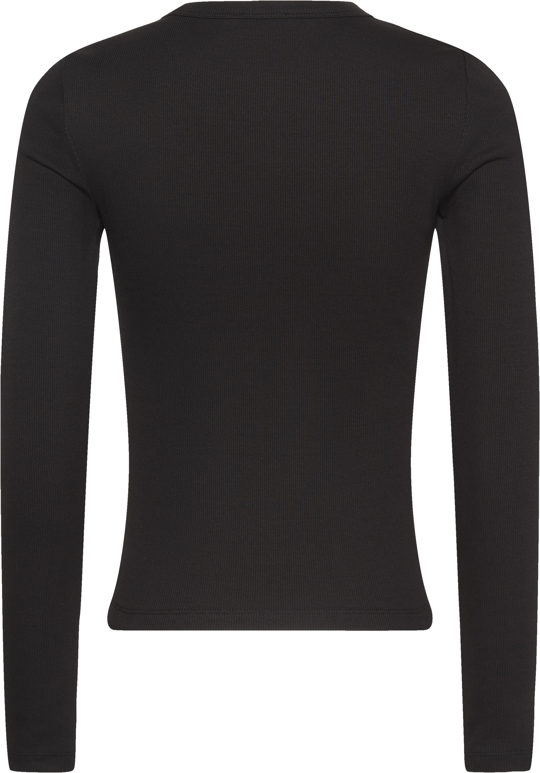 Calvin Klein Jeans Shirttop Figurbetonte Passform mit Rundhalsausschnitt