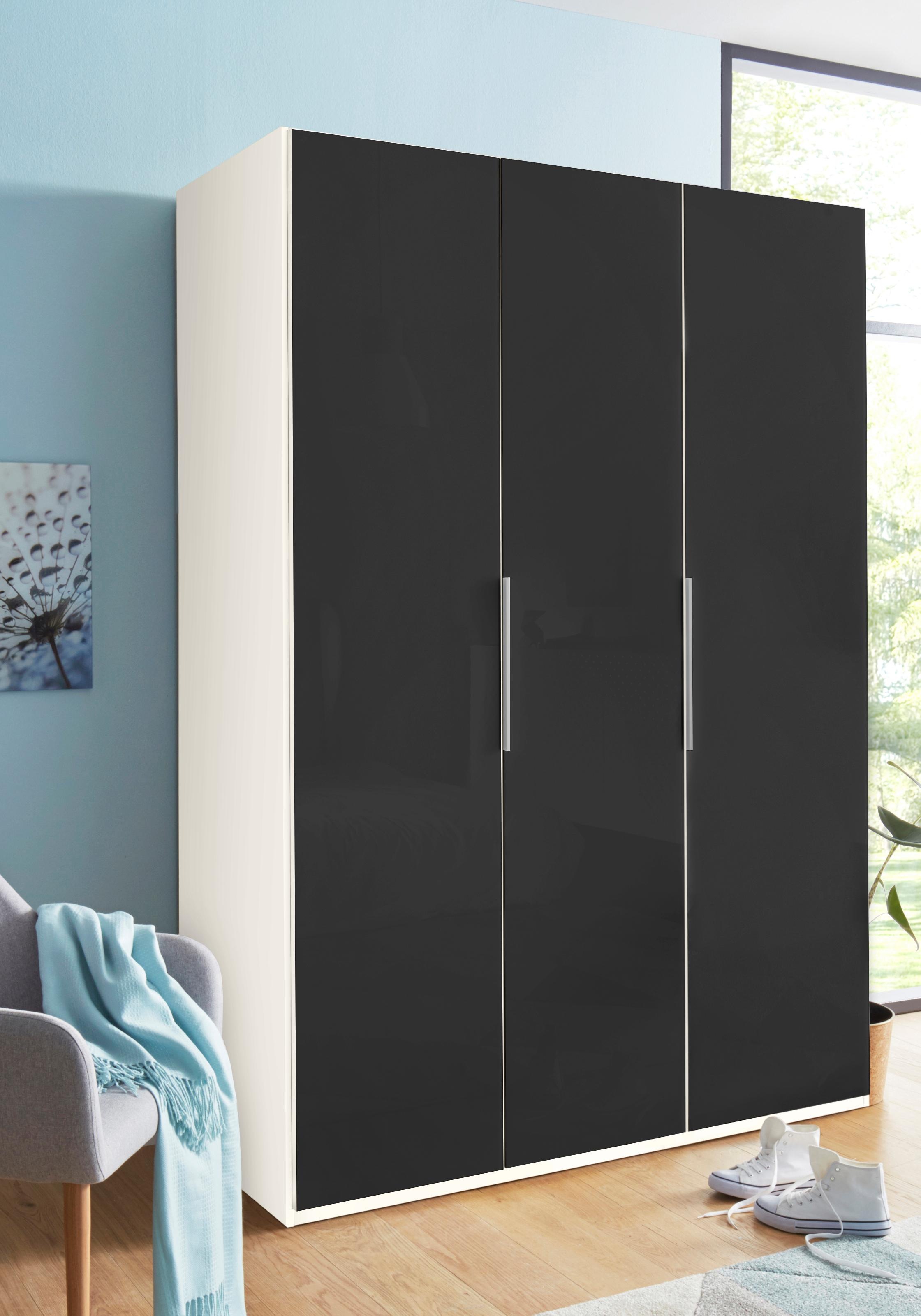 Wimex Kleiderschrank »Level by fresh to go«, Türen vollflächig mit farbigem Glas