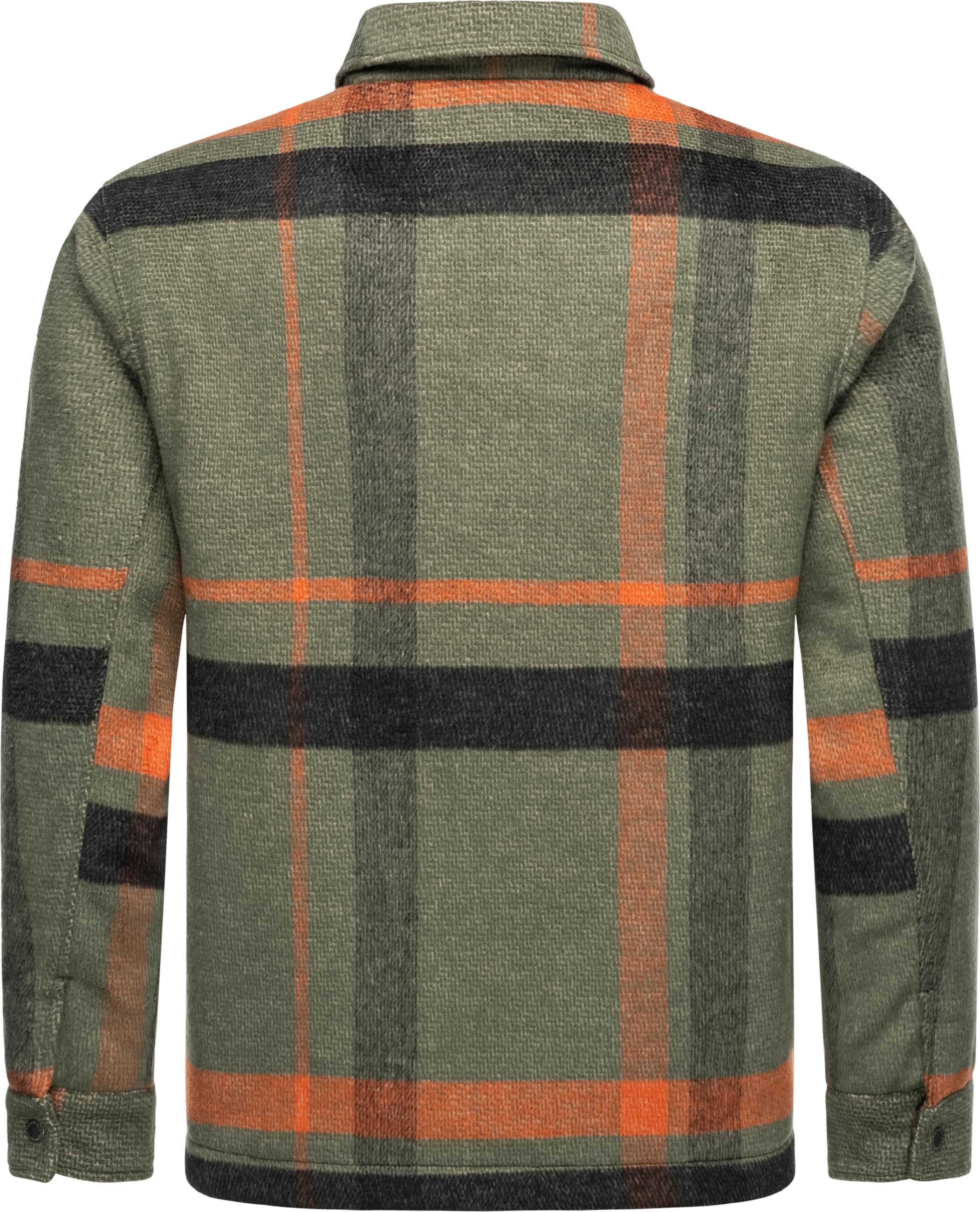 Ragwear Outdoorjacke »Übergangsjacke Azzte Check«