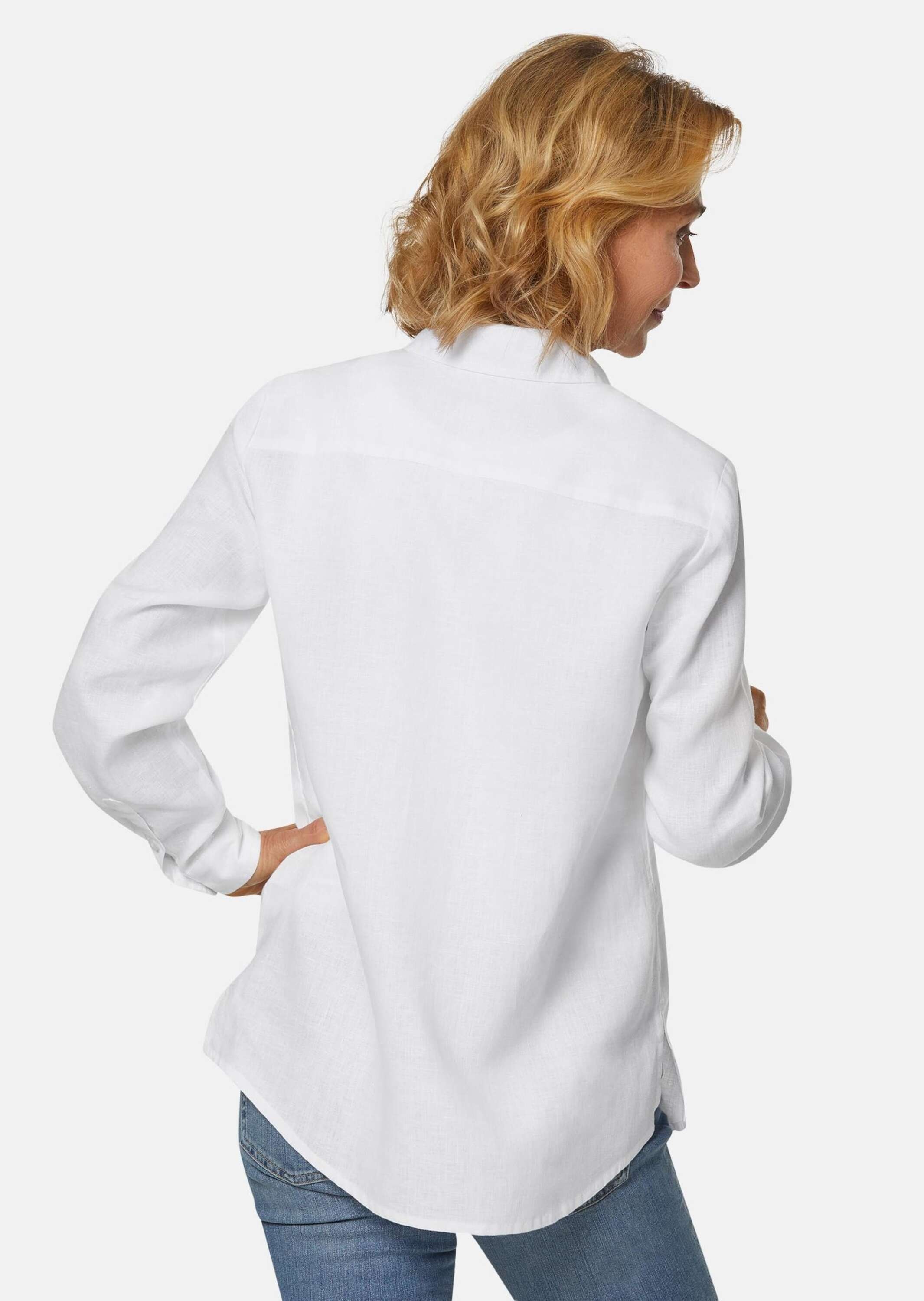 GOLDNER Langarmbluse »Bequeme Damen Businessbluse«