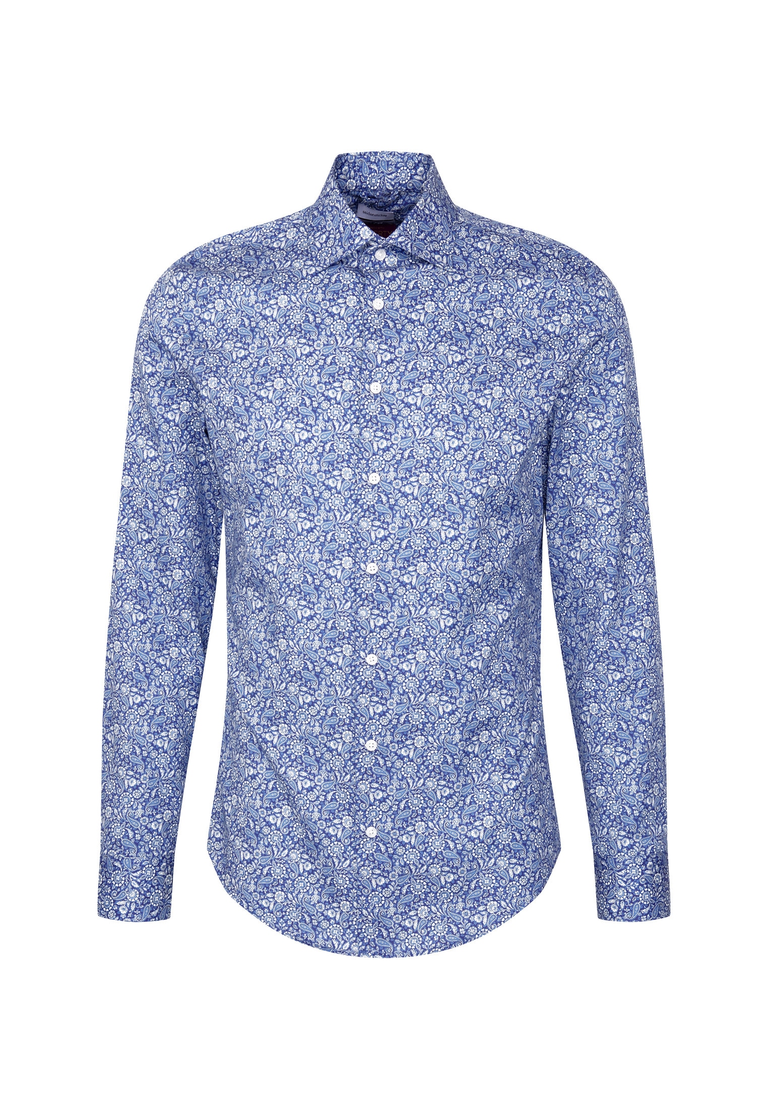 seidensticker Businesshemd »Schwarze Rose«, X-Slim 1/1 Kentkragen Paisley