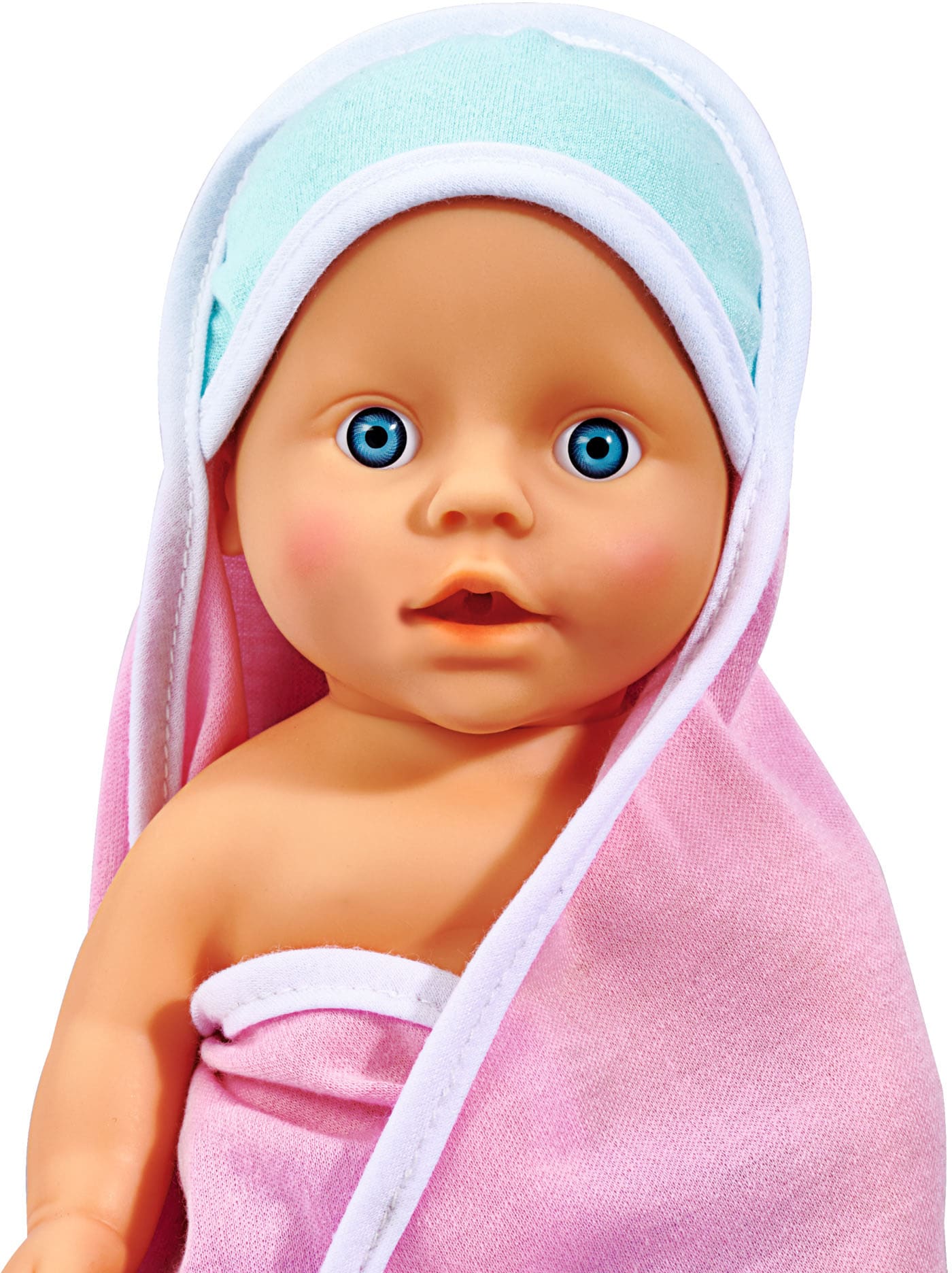 SIMBA Babypuppe »New Born Baby, Dreckspatz«, badefähig