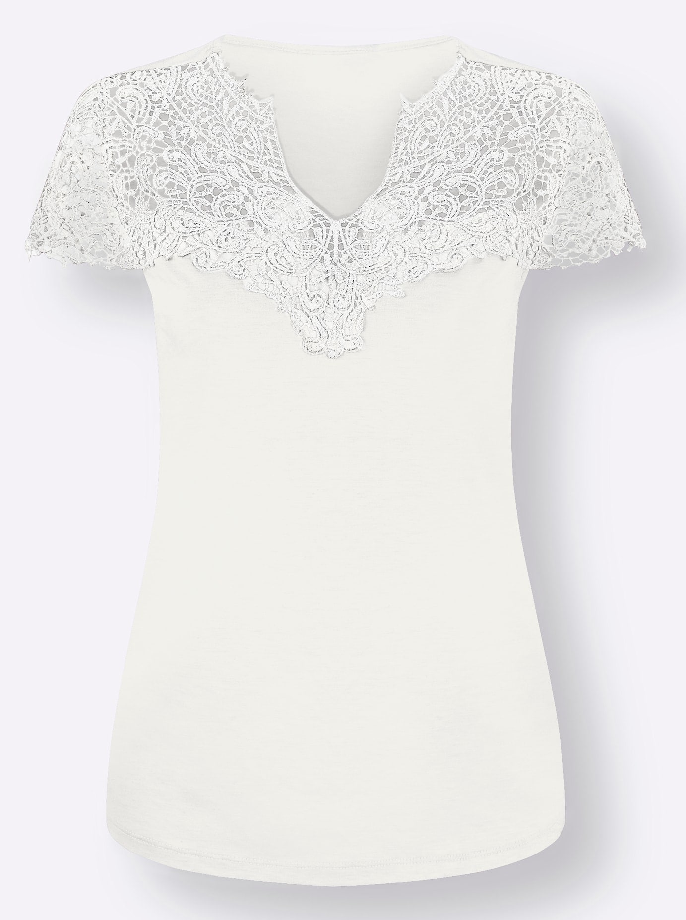 Lady Spitzenshirt »Shirt«, (1 tlg.)