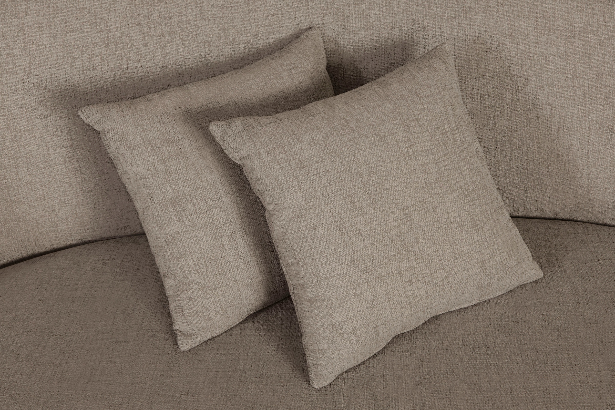 LeGer Home by Lena Gercke Ecksofa »Dilara L-Form« gerundete Rückenlehne und Front, in 3 Bezugsqualitäten