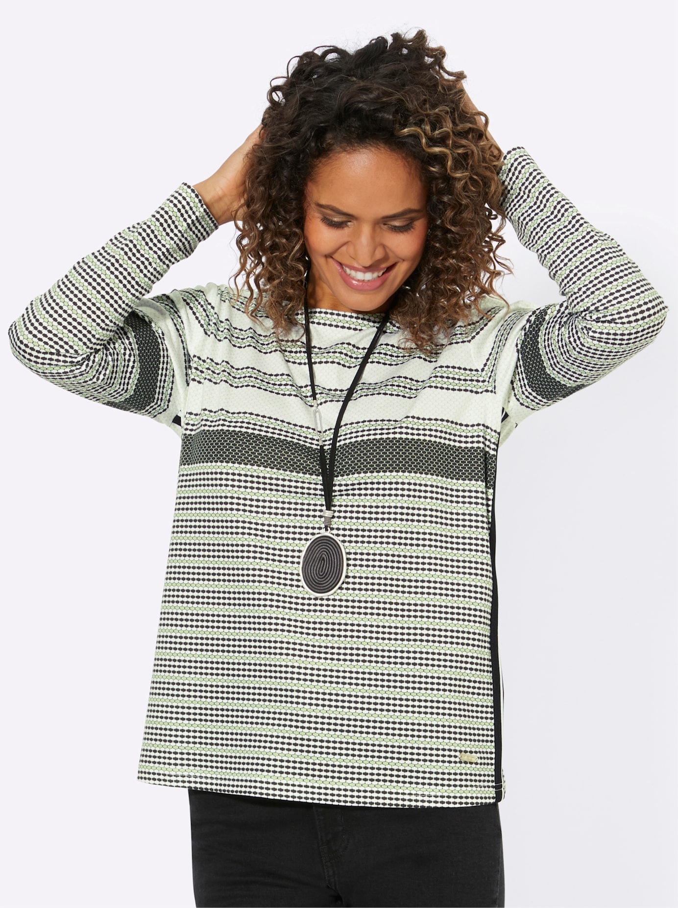 Casual Looks Rundhalsshirt »Shirt«, (1 tlg.)