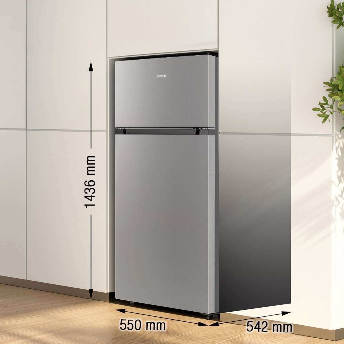 GORENJE Kühl-/Gefrierkombination »RF 414 EPS4«