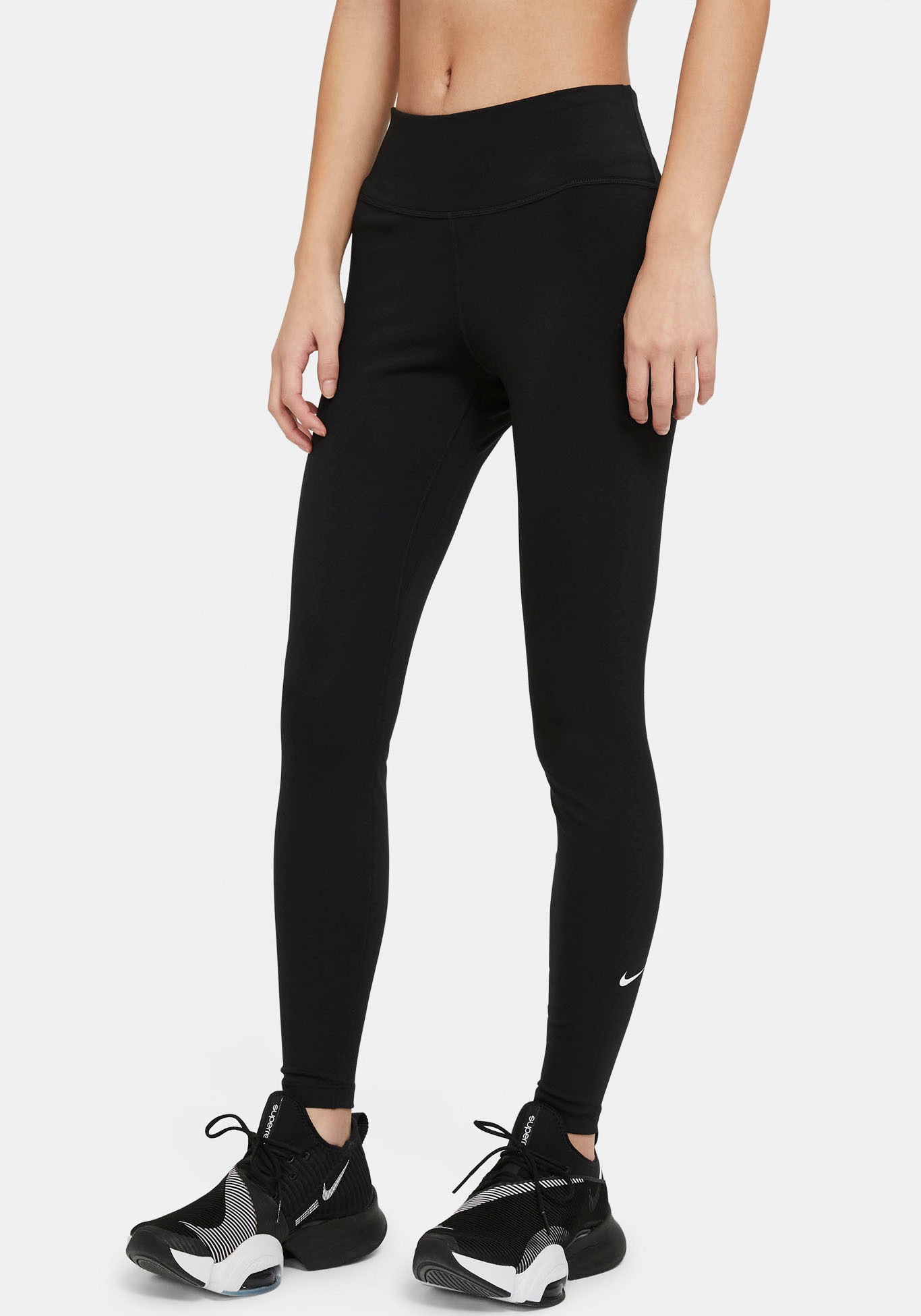 Nike Trainingstights »Nike One Mid-rise Women's Tights«, Für große Größen