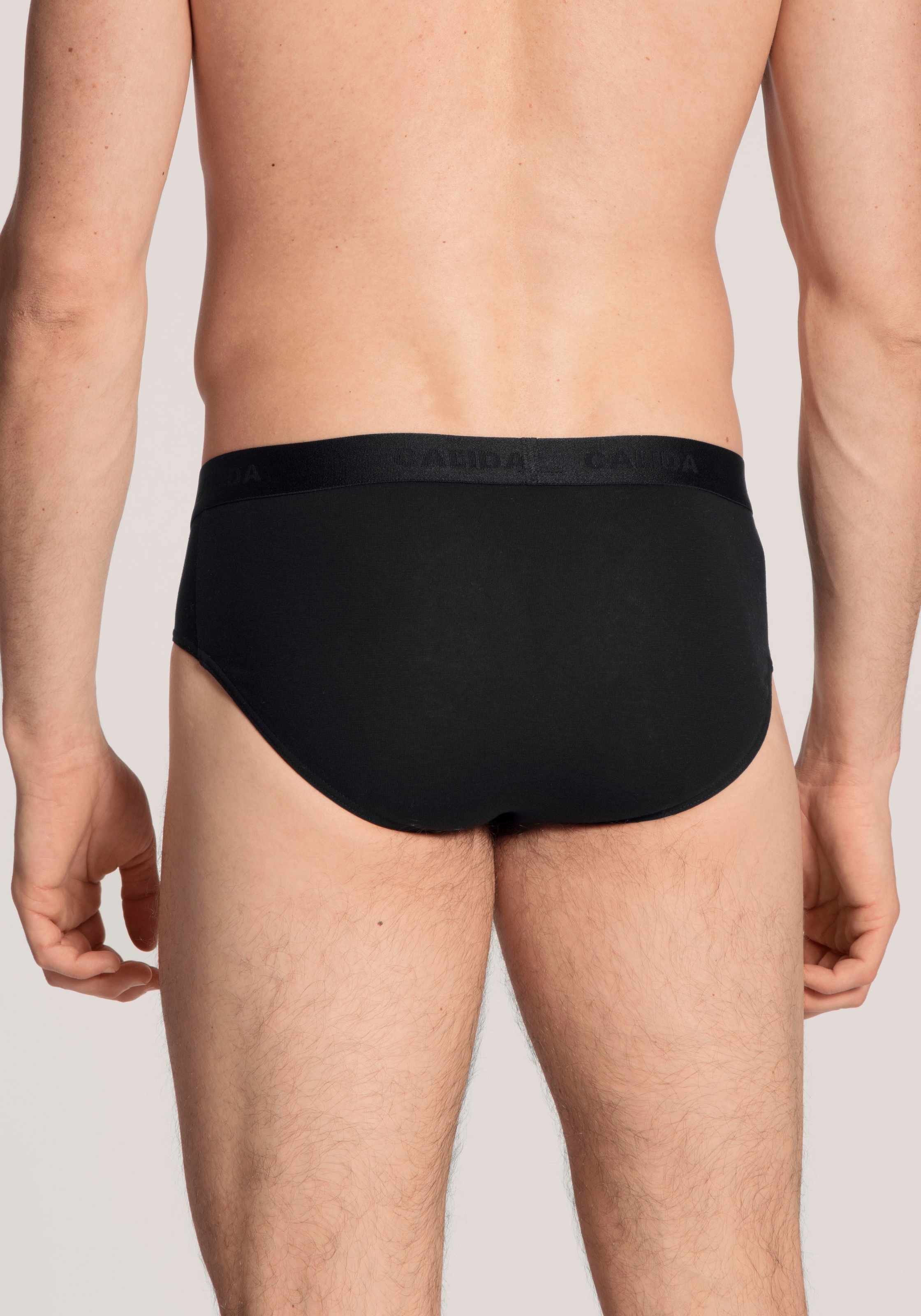 CALIDA Slip »Natural Benefit«, (3er Pack), mit formstabiler Single Jersey-Qualität