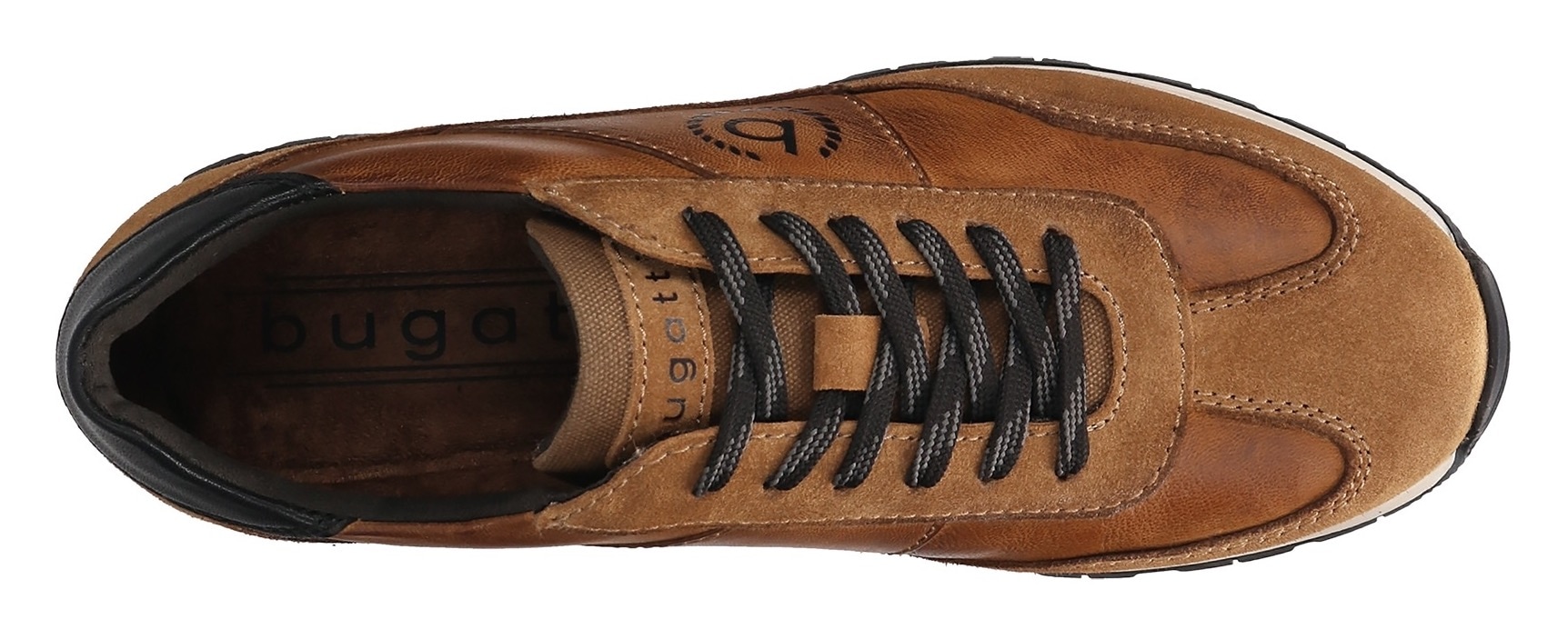 bugatti Sneaker  Halbschuh, Schnürschuh, Freizeitschuh mit dezentem Logo