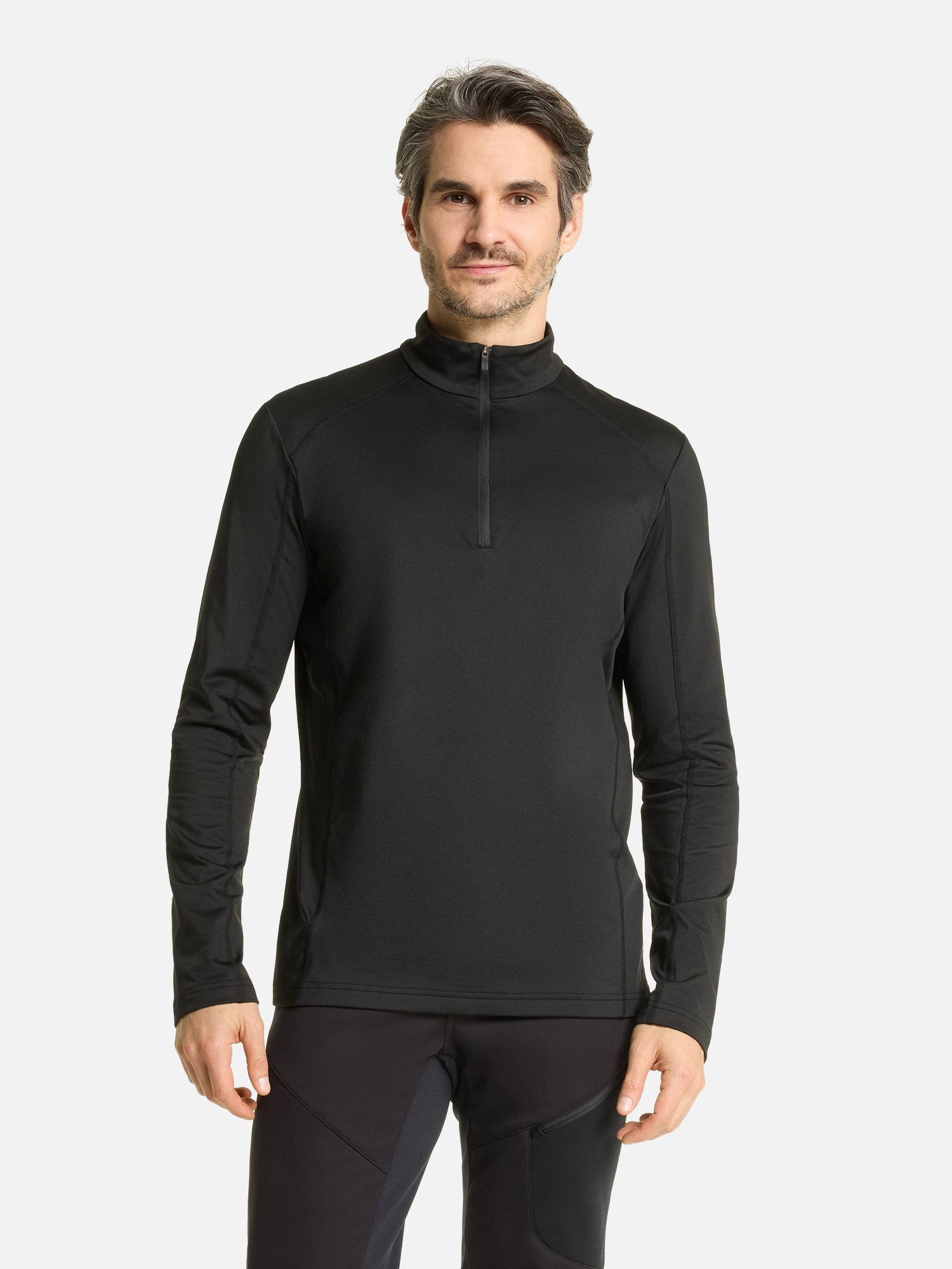 Ziener Sweatshirt »JONTE-Z HERREN«, Elastisch, halber Front-Reißverschluss
