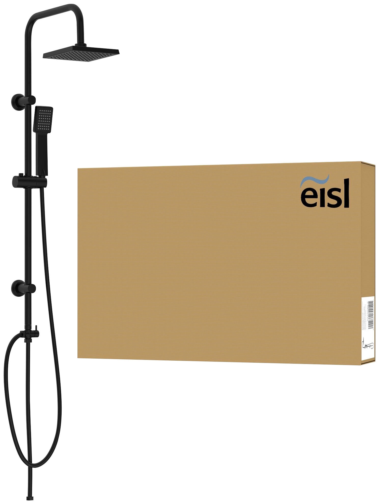 Brausegarnitur »EASY ENERGY«, (1 tlg.), Höhenverstellbar / Antikalk-Noppen / Edelstahl