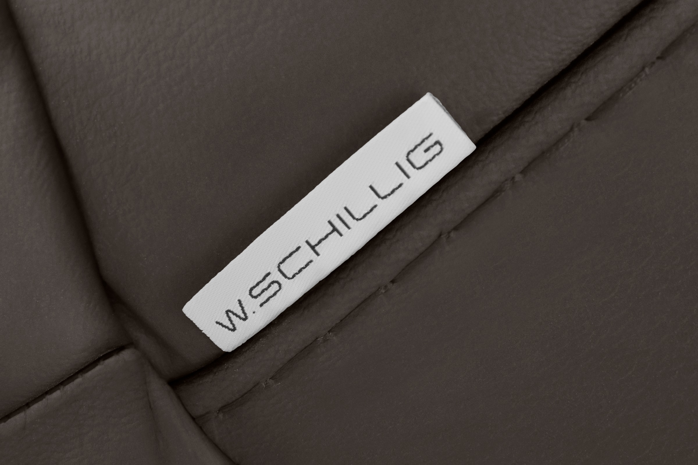 W.SCHILLIG 2,5-Sitzer »montanaa«, mit Metallfüßen in Silber matt, Breite 232 cm