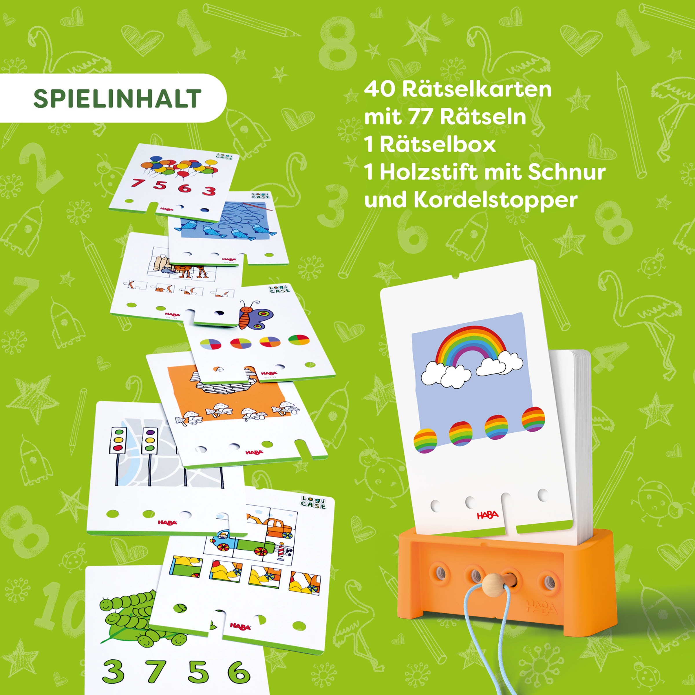 Haba Spiel »LogicCASE Starter Set 5+, Solo Challenge«