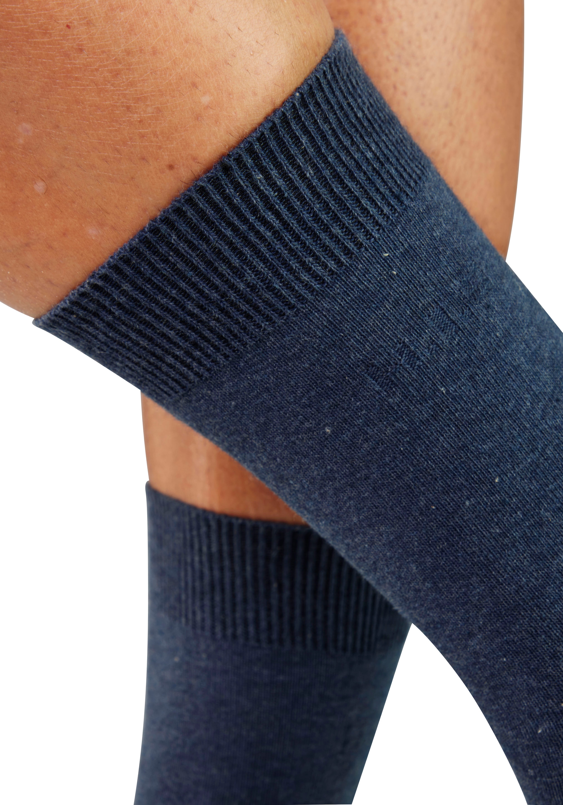 H.I.S Businesssocken Packung, 5 Paar tlg. mit klassischem Rippbündchen