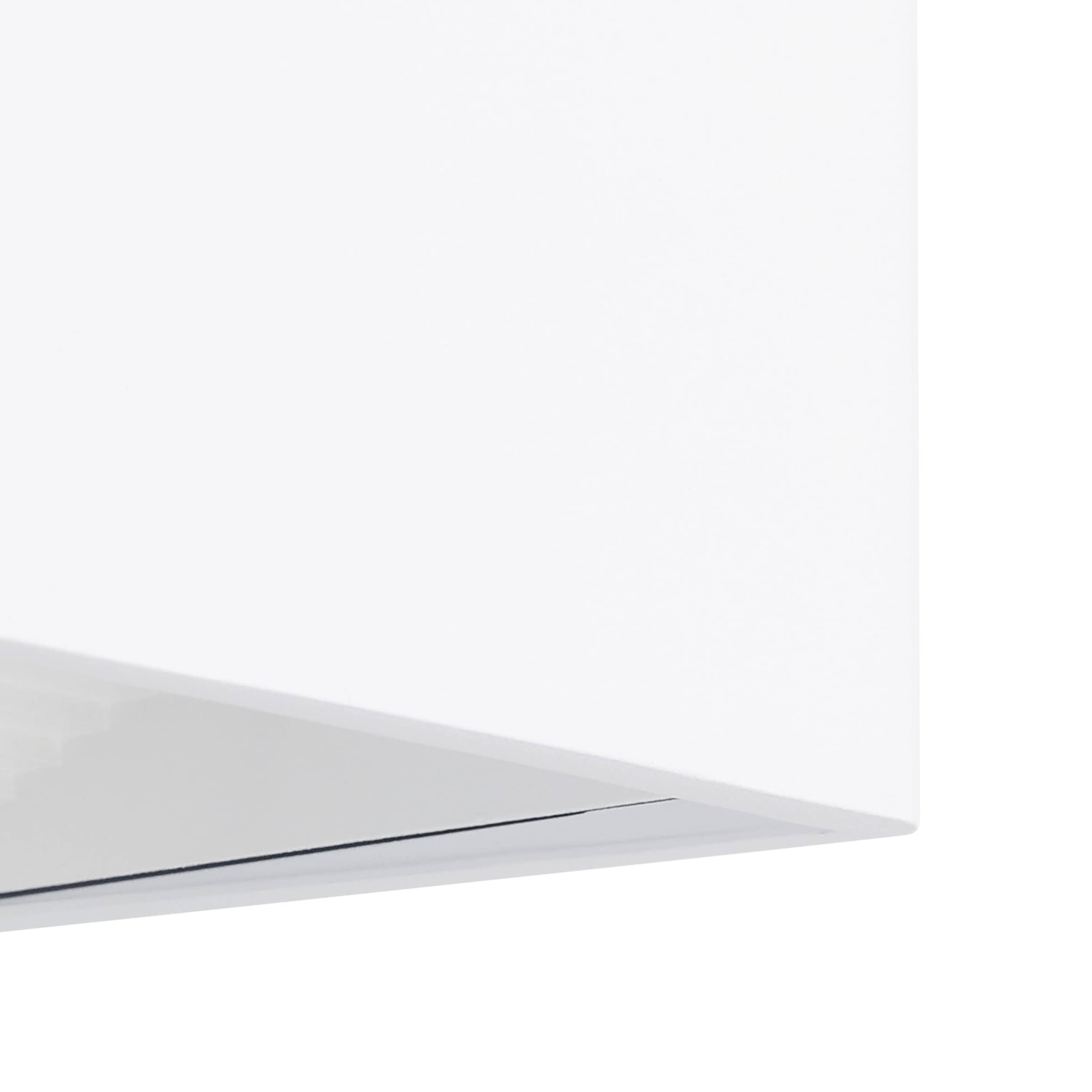 EGLO Wandleuchte »Doninni Außen-Wandlampe,  Außenlampe,  Aluminium und Kunststoff, IP44« LED-Modul 1 Stk. Warmweiß Wand-/Deckenleuchte - L13,5 x B12 x H7,5 cm - weiß - 6,2W inkl.