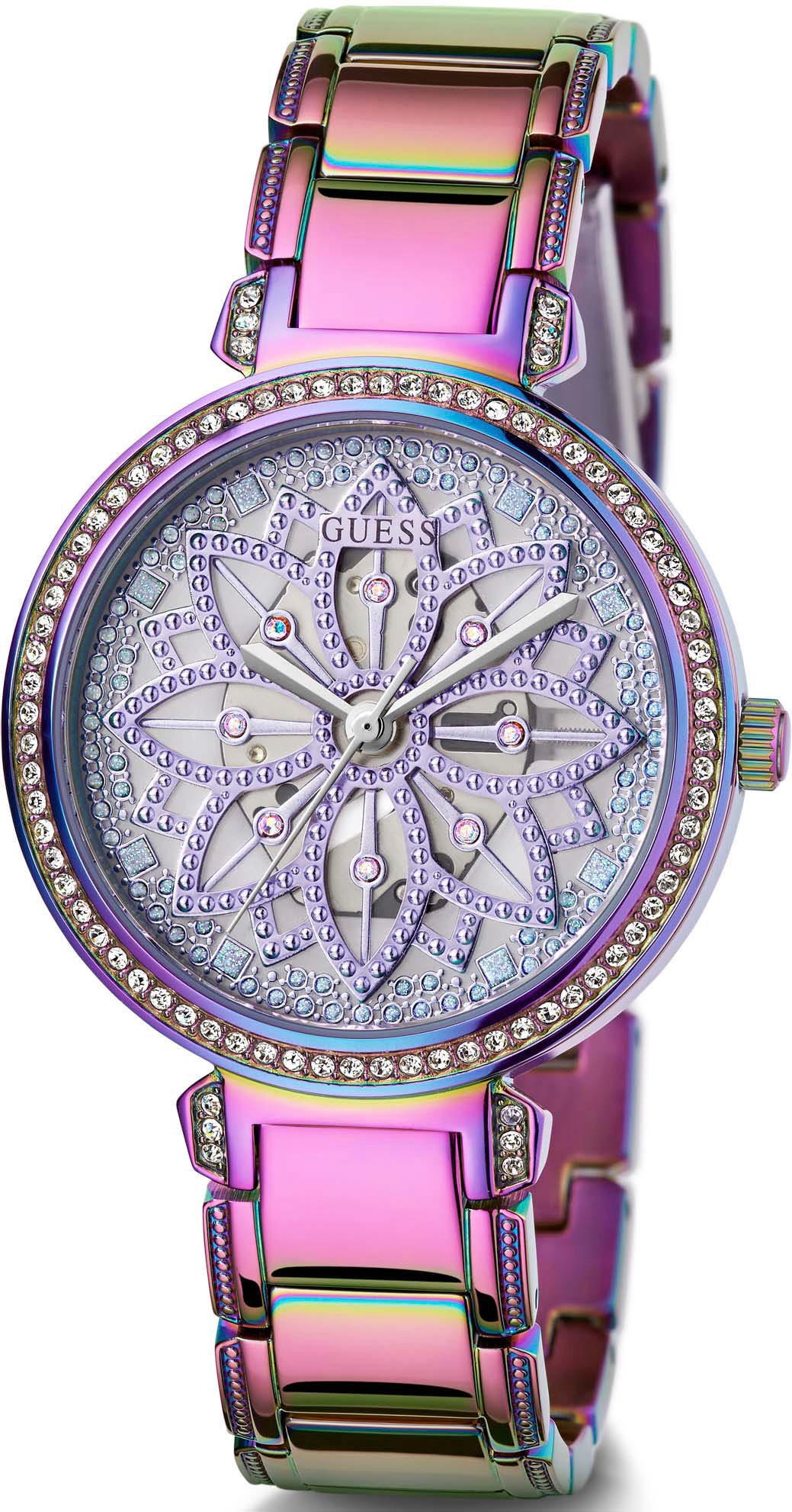 Guess Quarzuhr »LILY«, Armbanduhr, Damenuhr