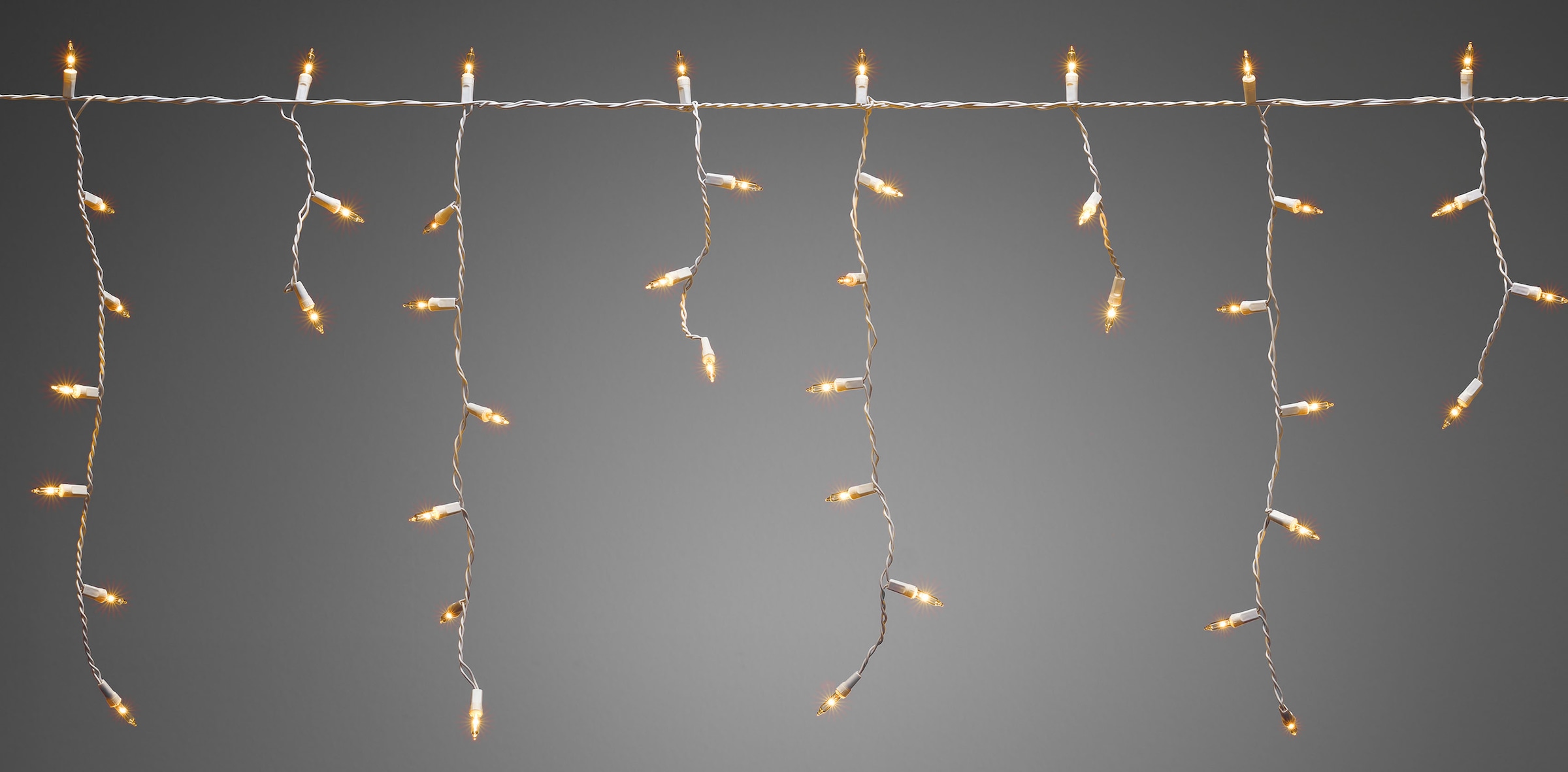 KONSTSMIDE LED-Lichtervorhang »Weihnachtsdeko aussen«, 200 St.-flammig, LED Eisregenvorhang, für den Außenbereich