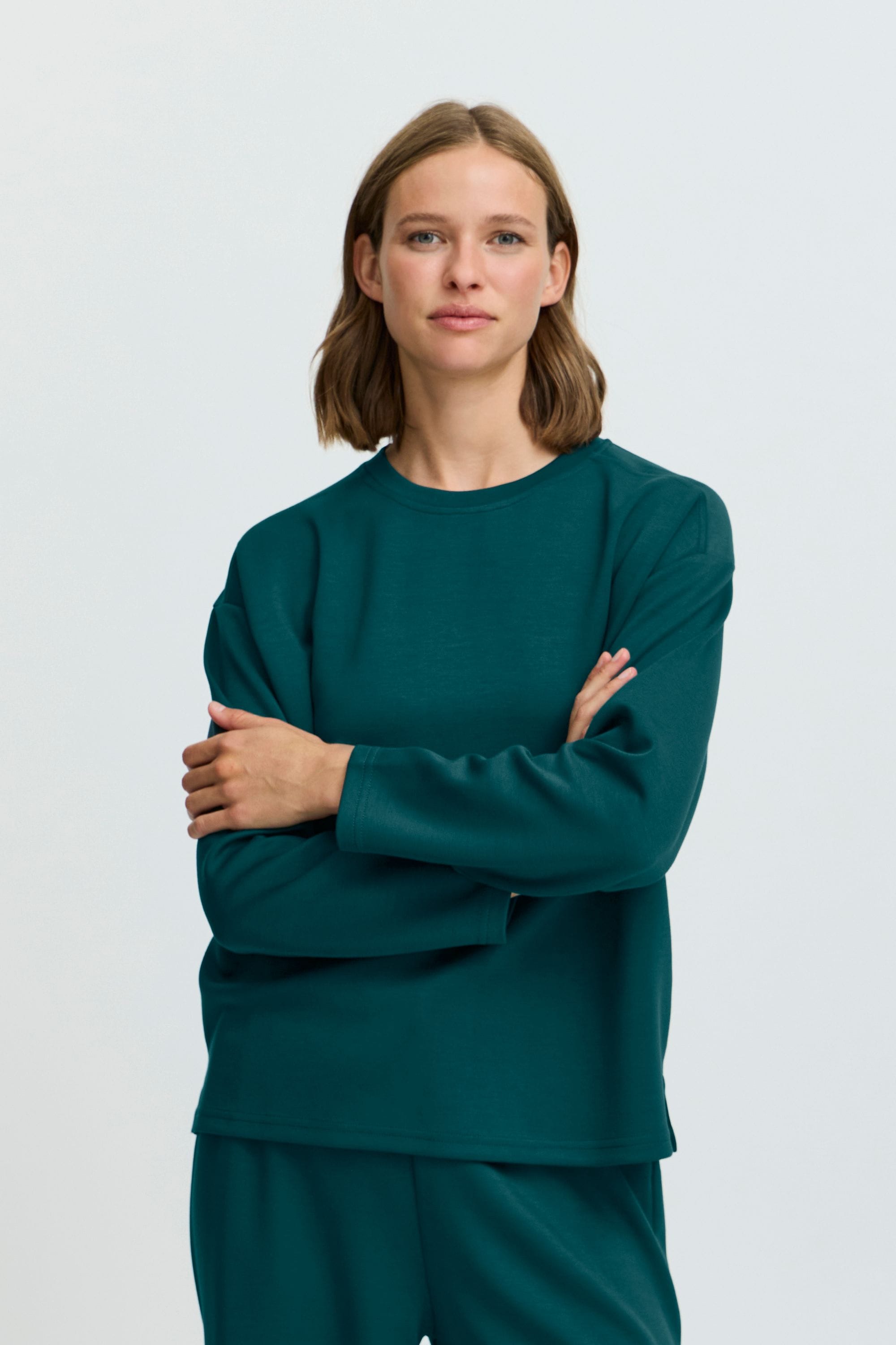 b.young Rundhalspullover »Sweatshirt BYPusti«