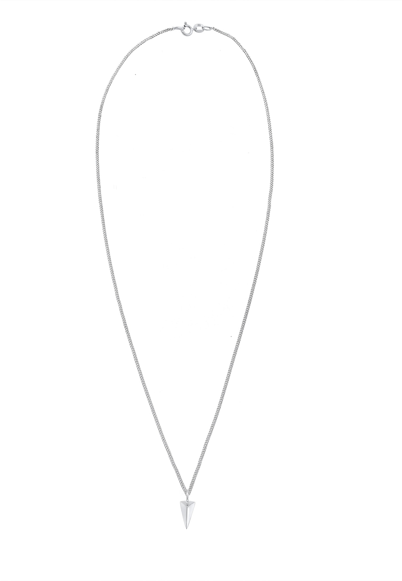 Elli Kette mit Anhänger »Halskette Anhänger Dreieck Geo Design 925 Silber«