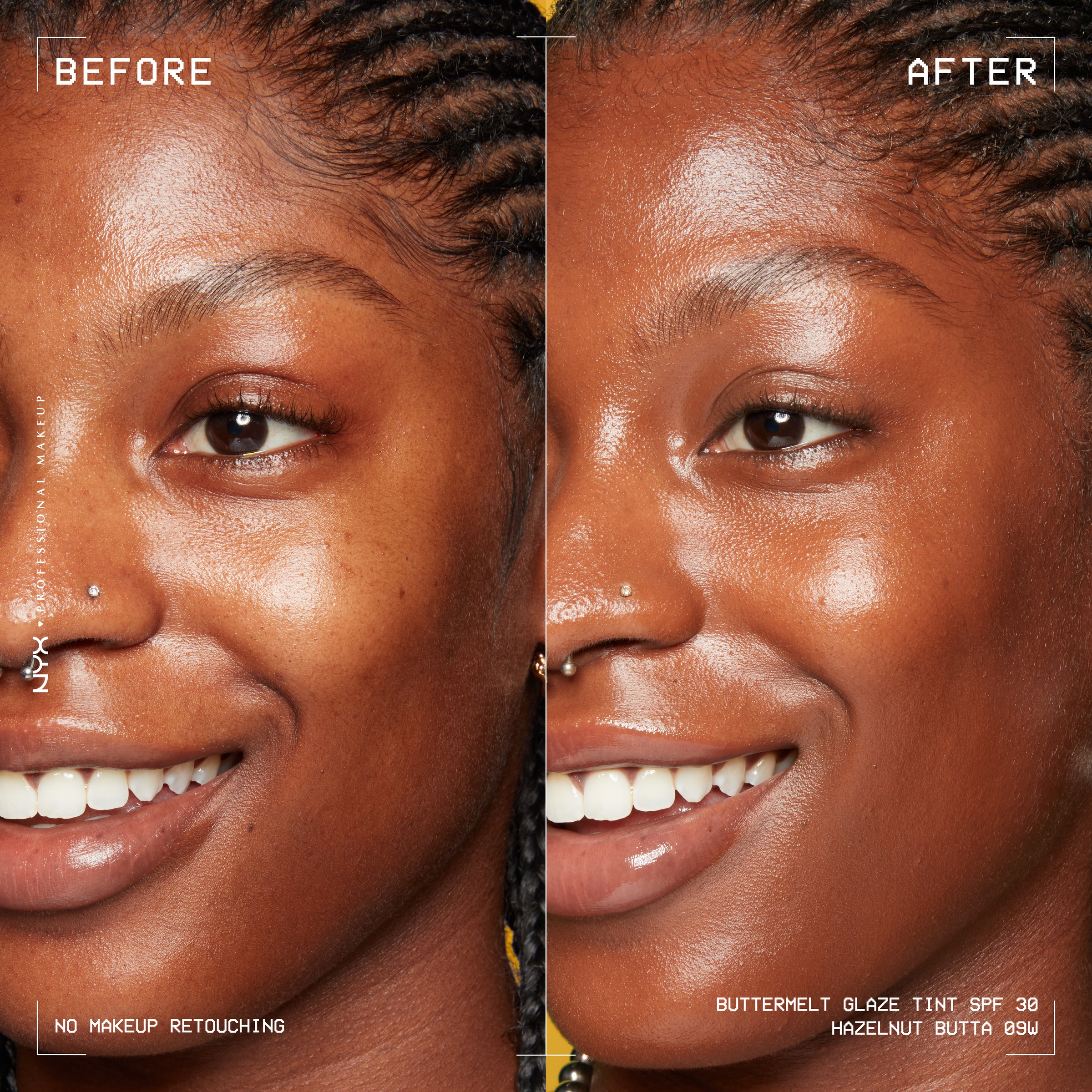 NYX Foundation »NYX Professional Makeup Buttermelt Glaze Foundation LSF 30«
