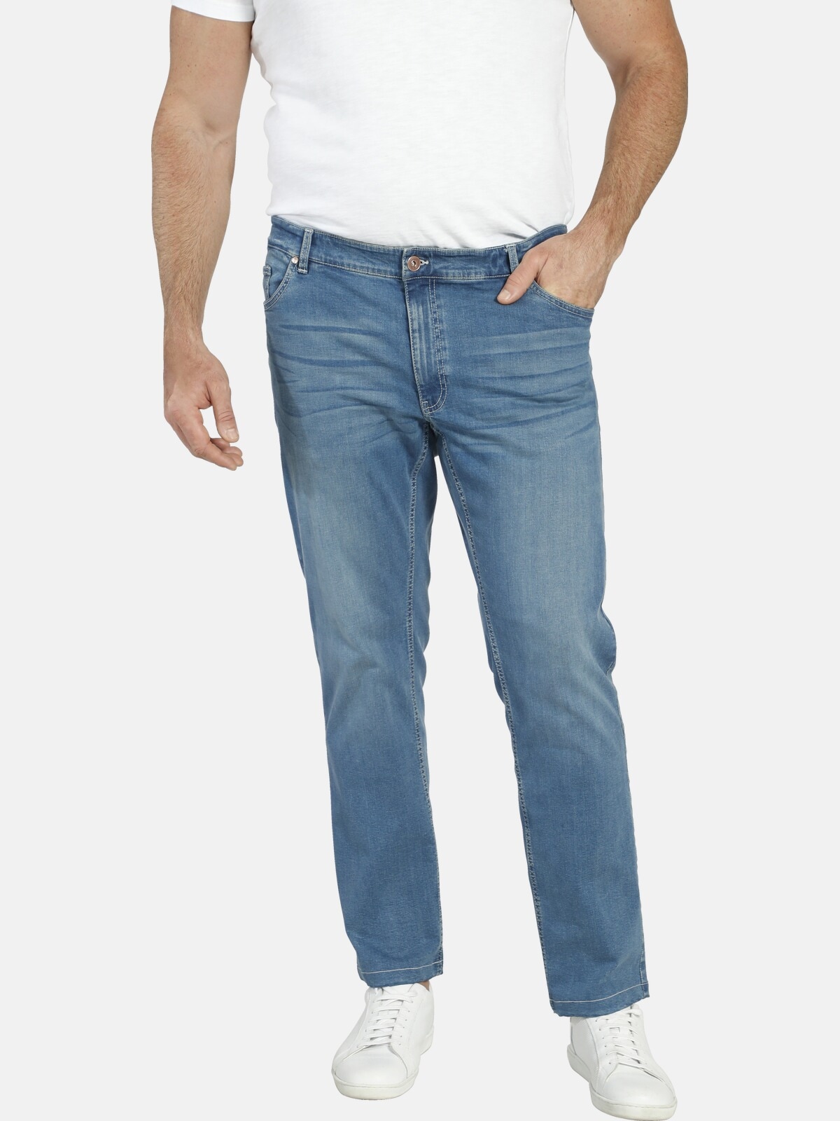 Charles Colby 5-Pocket-Hose »Tiefbundjeans BARON GOYLE«