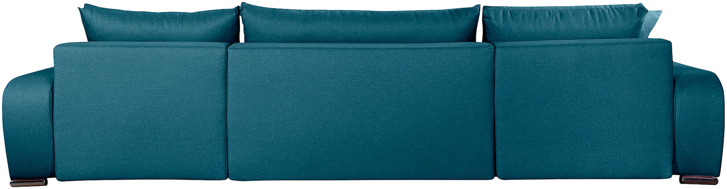 COLLECTION AB Wohnlandschaft »Paola U-Form, B: 314 cm« Schlaffunktion, Bettkasten & 4 Zierkissen, Federkern