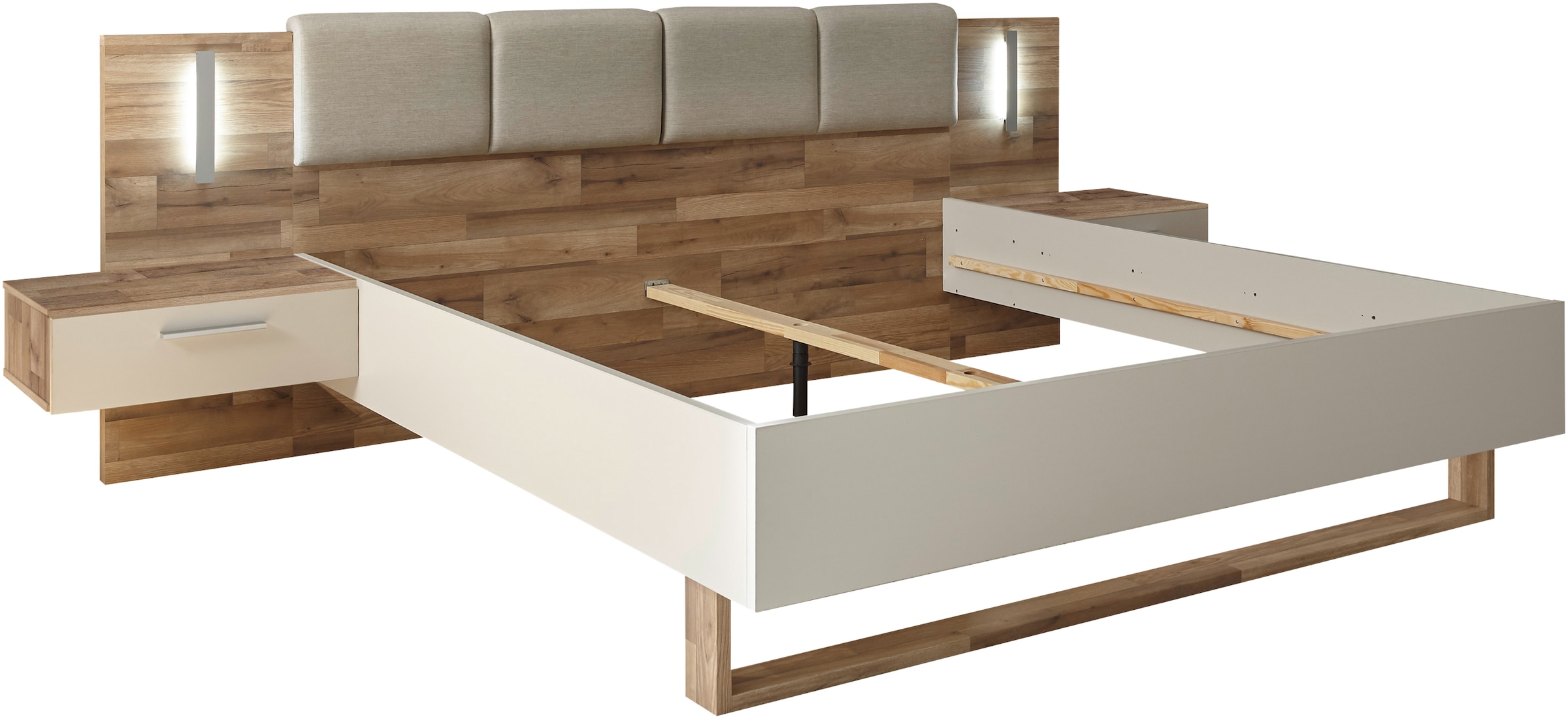 Schlafkontor Bettanlage »Cadore« mit Kopfteilbeleuchtung