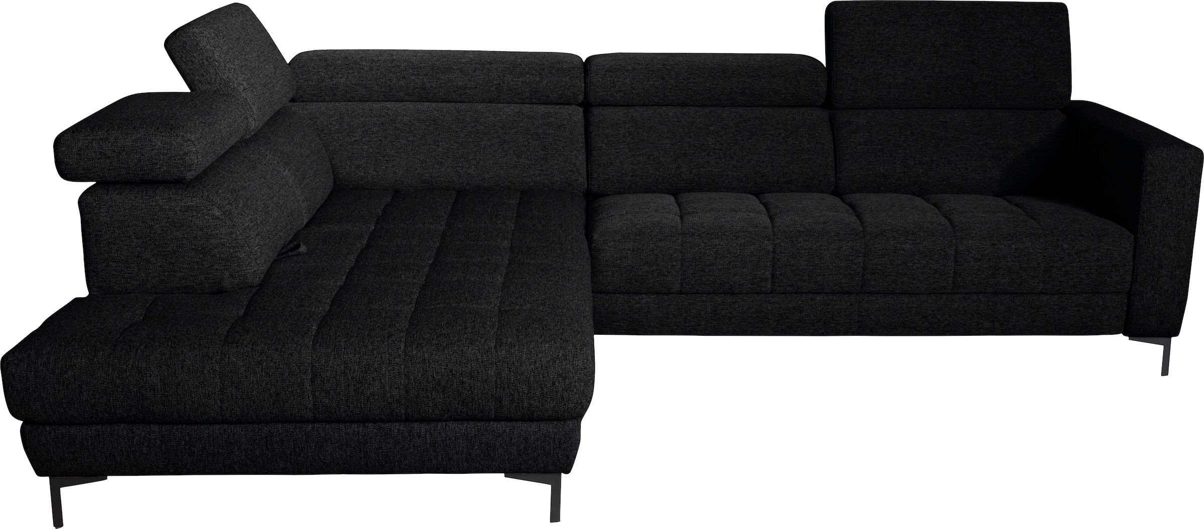 alina Ecksofa »Bahira«, Inkl. Rückenlehnen- und Sitztiefenverstellung, Breite 280 cm