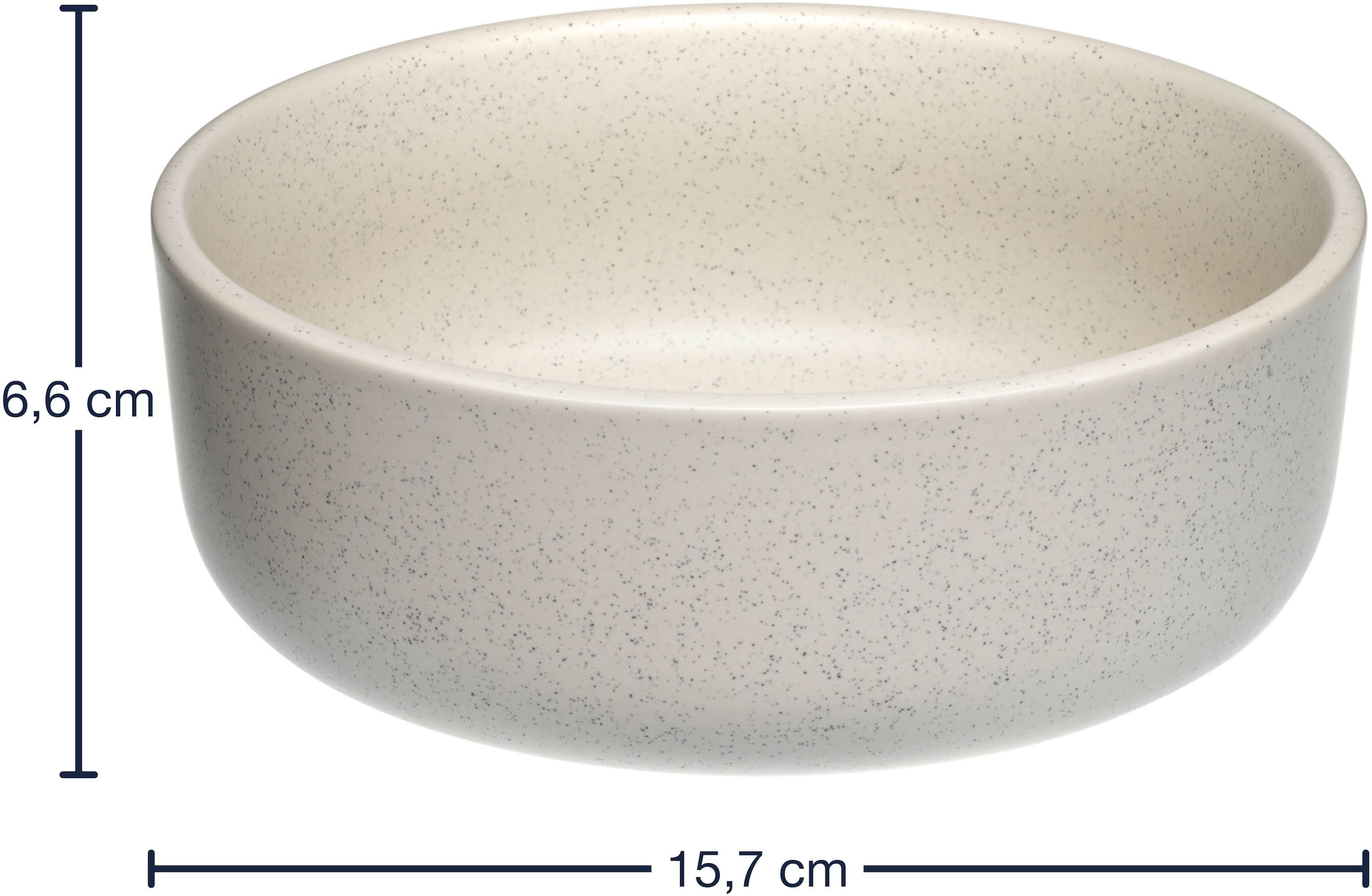 LEONARDO Schale »Keramikschale ROMA, ca. 16 cm, 6er-Set« 6 Stk. aus Keramik spülmaschinengeeignet