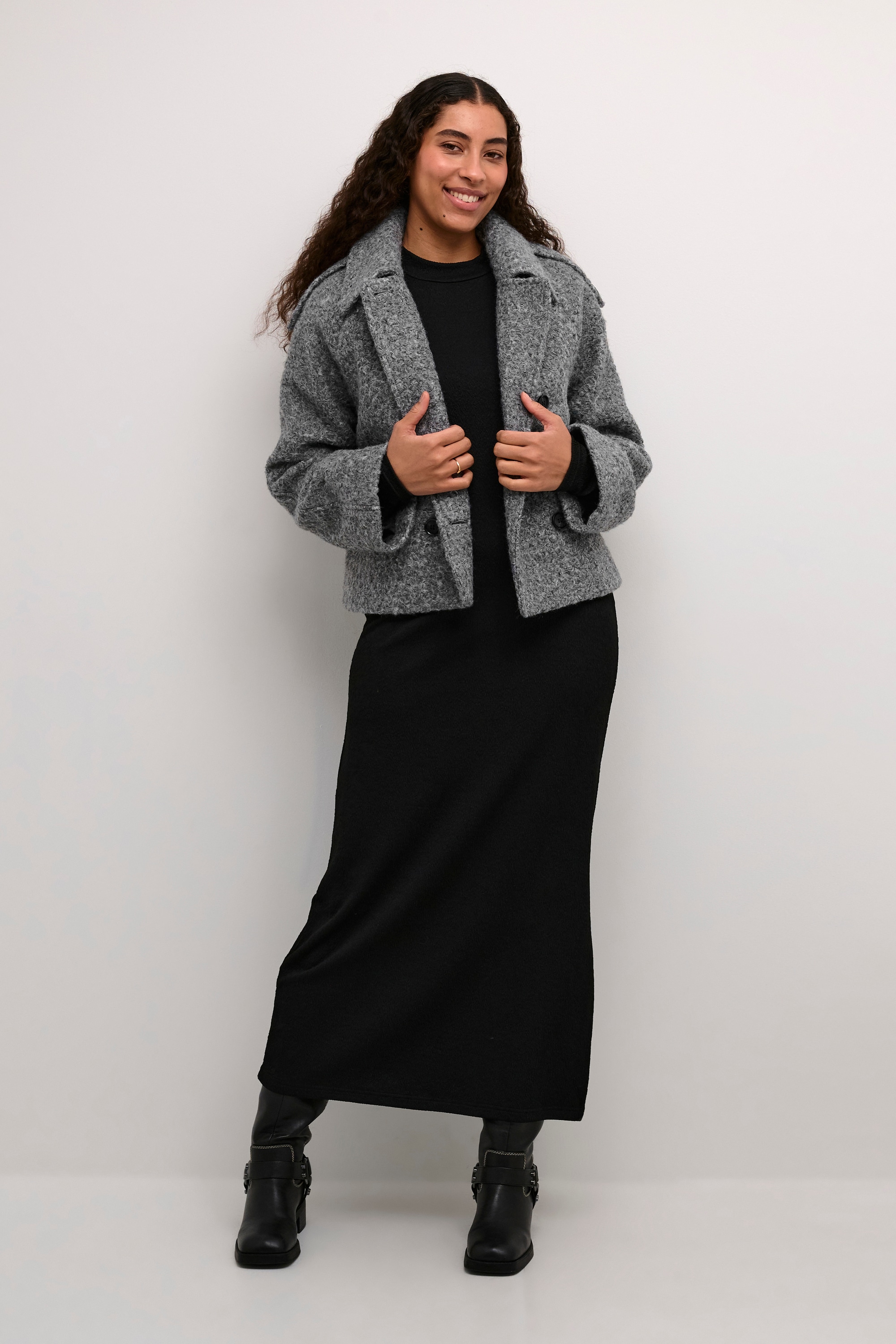 KAFFE Wintermantel »Jacke KAtory«