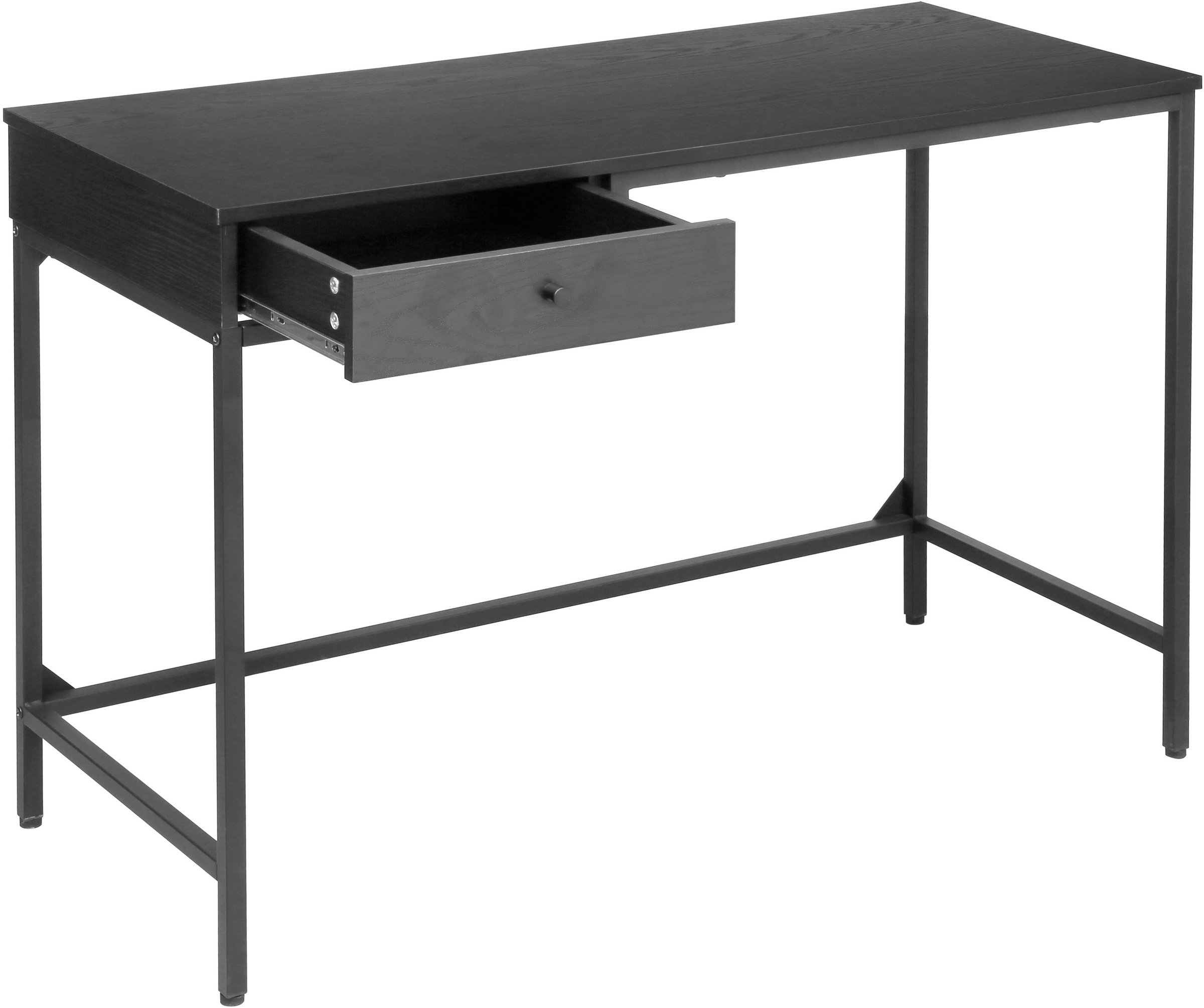 INOSIGN Schreibtisch »Ronica«, Metallgestell, 1 Schublade, ABS-Kanten, Breite 110 cm