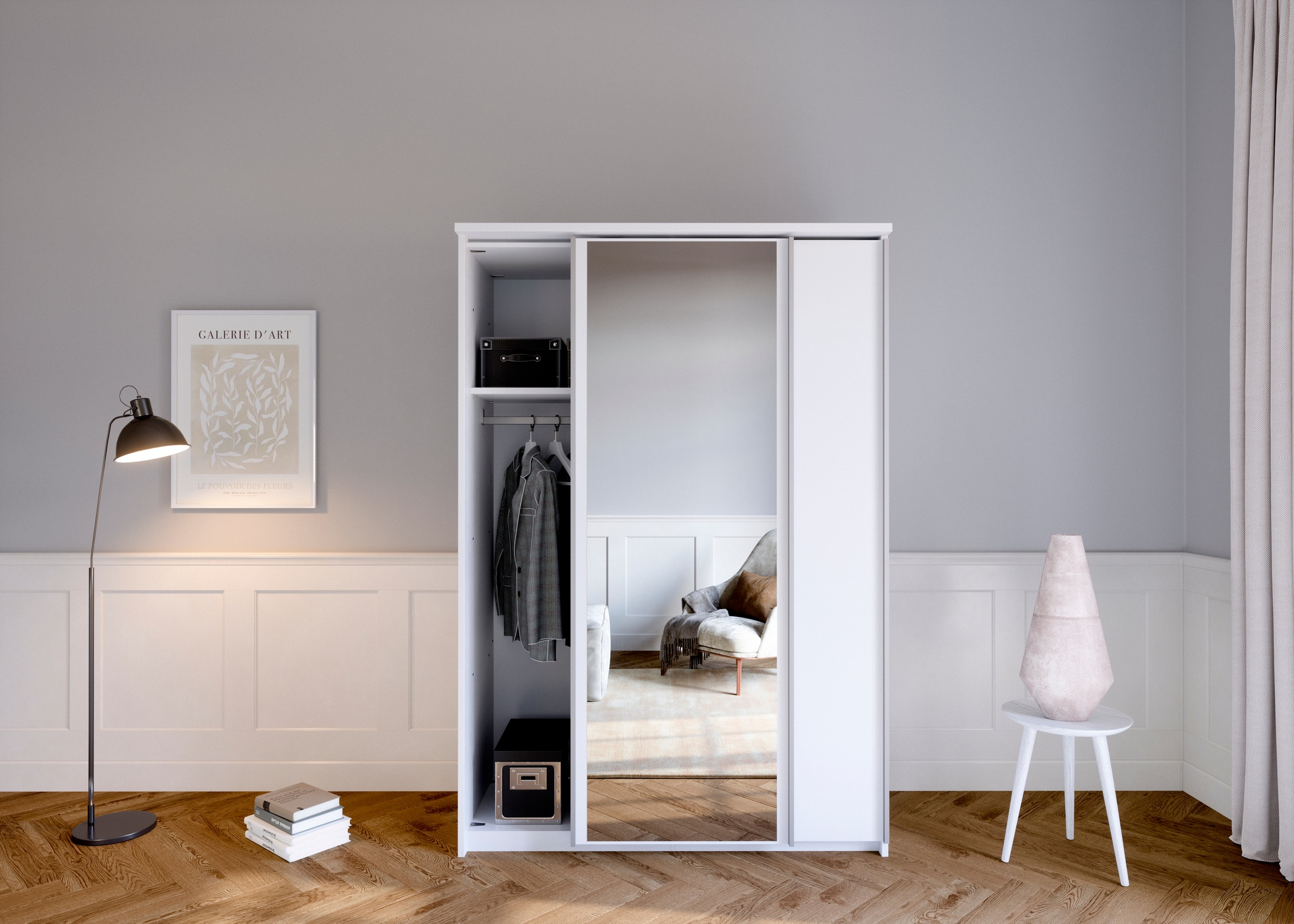 priess Schwebetürenschrank »Arnsberg« mit Spiegel