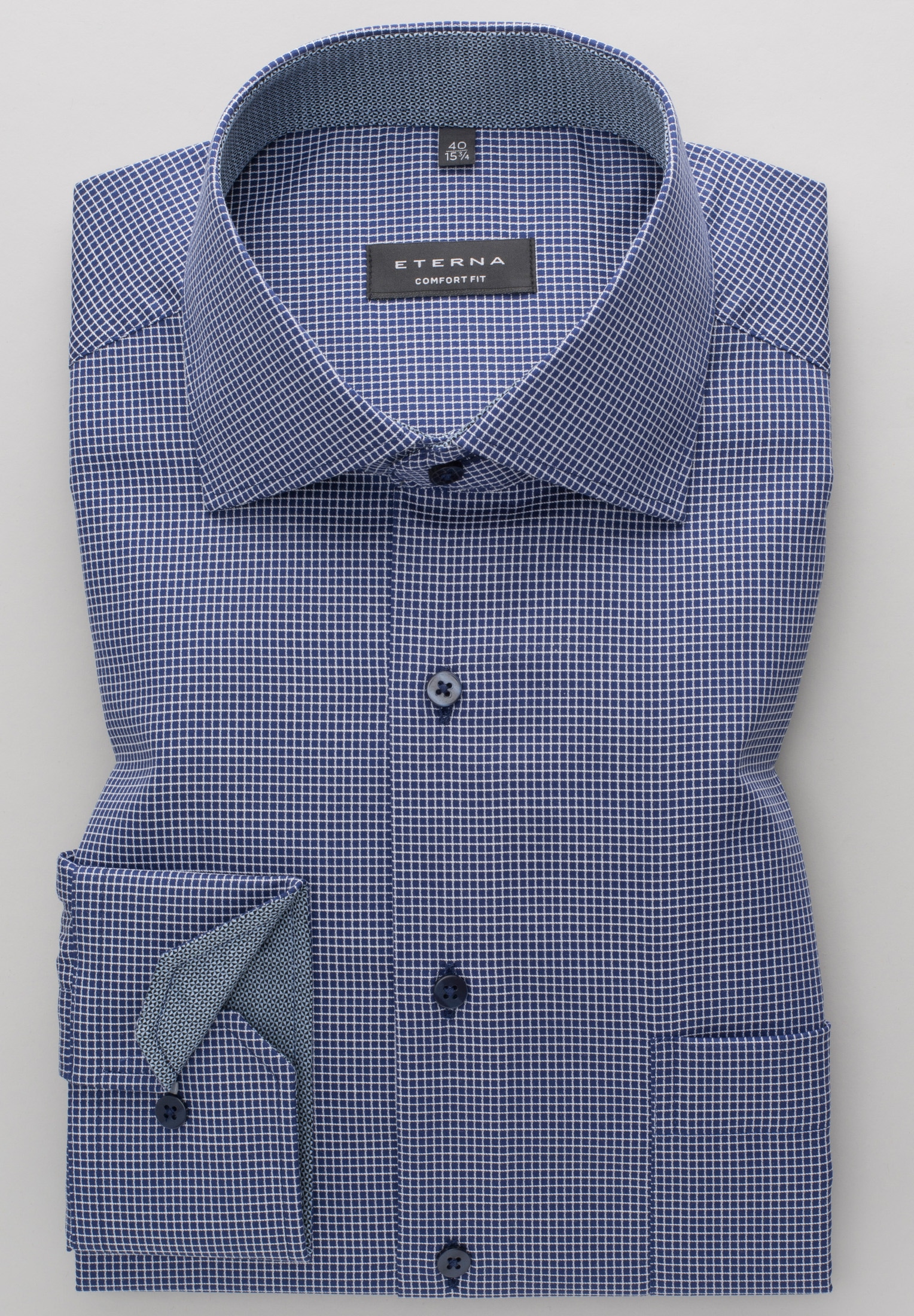 Eterna Langarmhemd »COMFORT FIT«, NON IRON (bügelfrei)