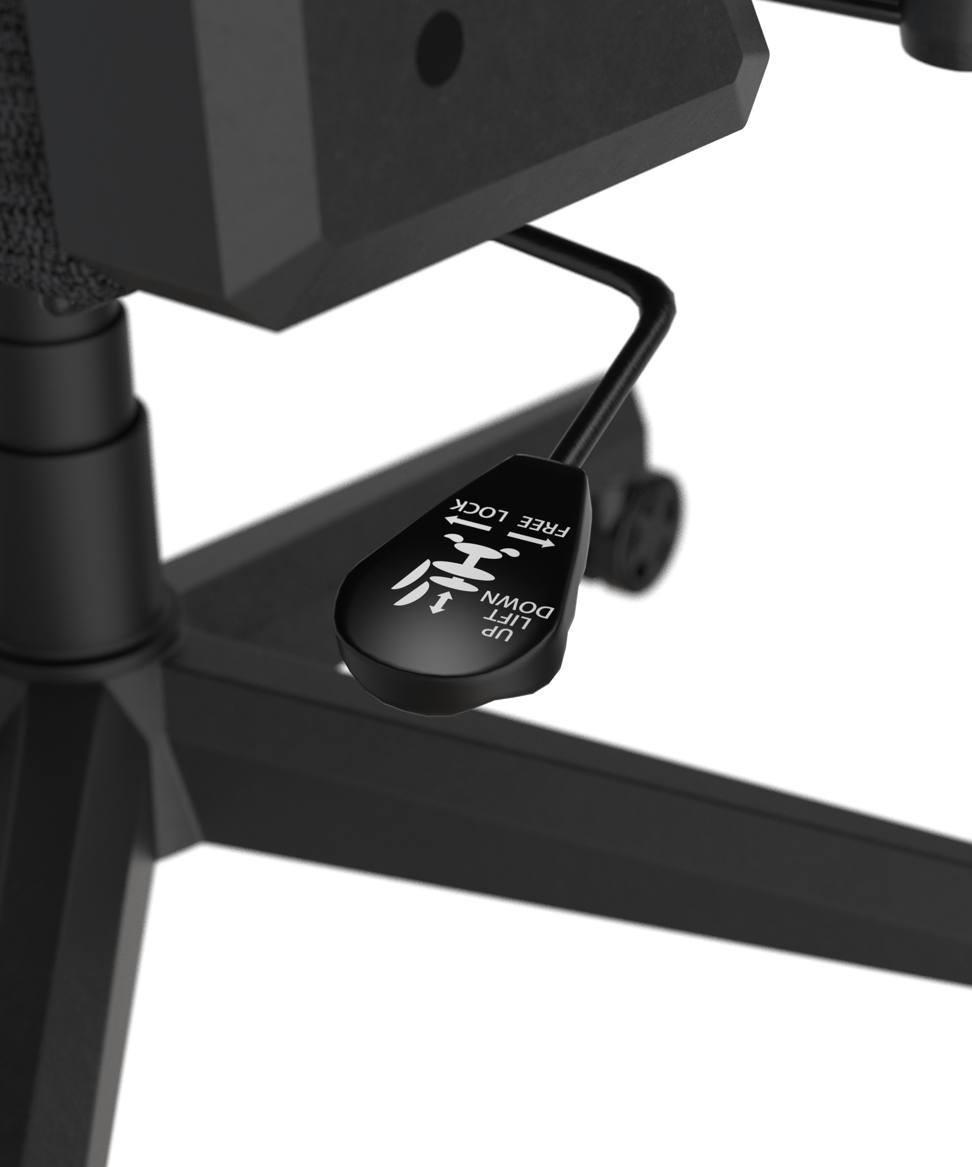 DXRacer Gaming-Stuhl »Prince Gaming Chair Regular L, Wasserabweisender Stoffbezug, schwarz«