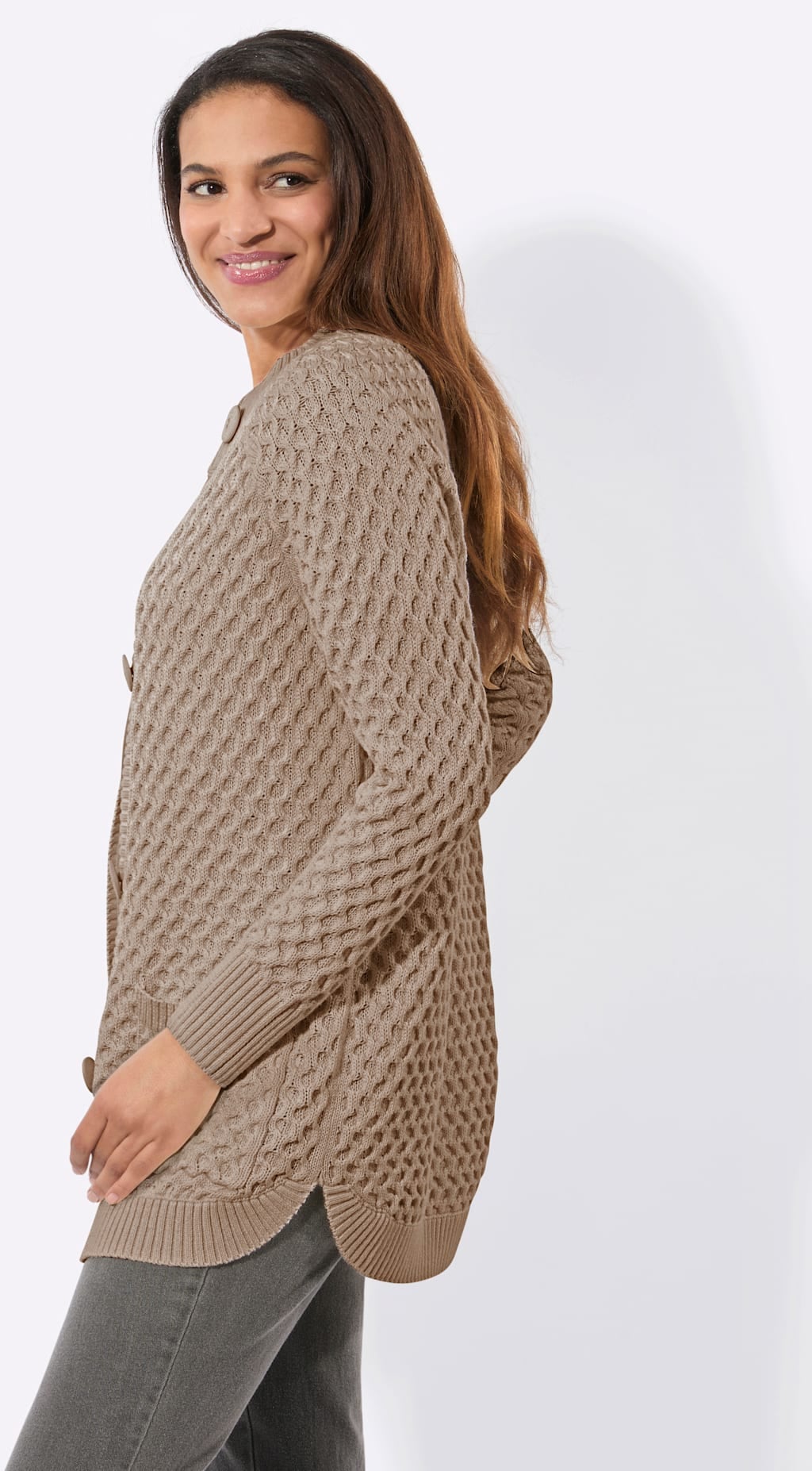 Inspirationen Longstrickjacke
